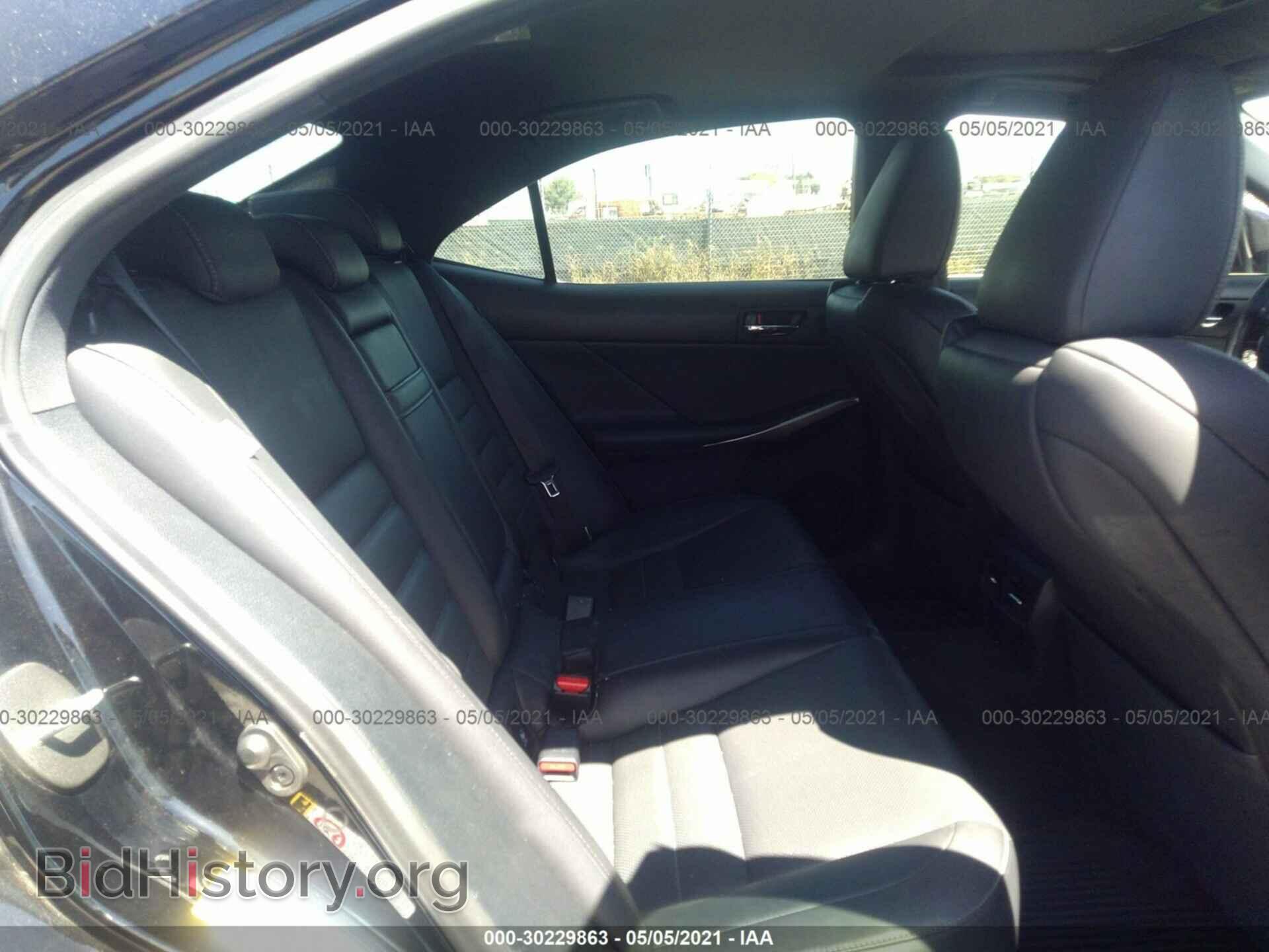 2015 LEXUS IS 350 - VIN: JTHBE1D28F5020180 - Фото 8