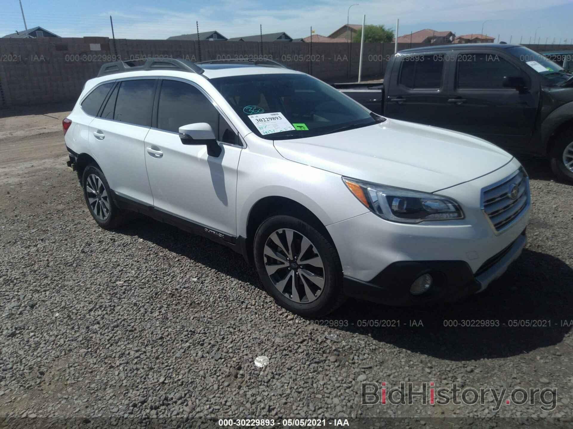 Photo 4S4BSANC6G3295766 - SUBARU OUTBACK 2016