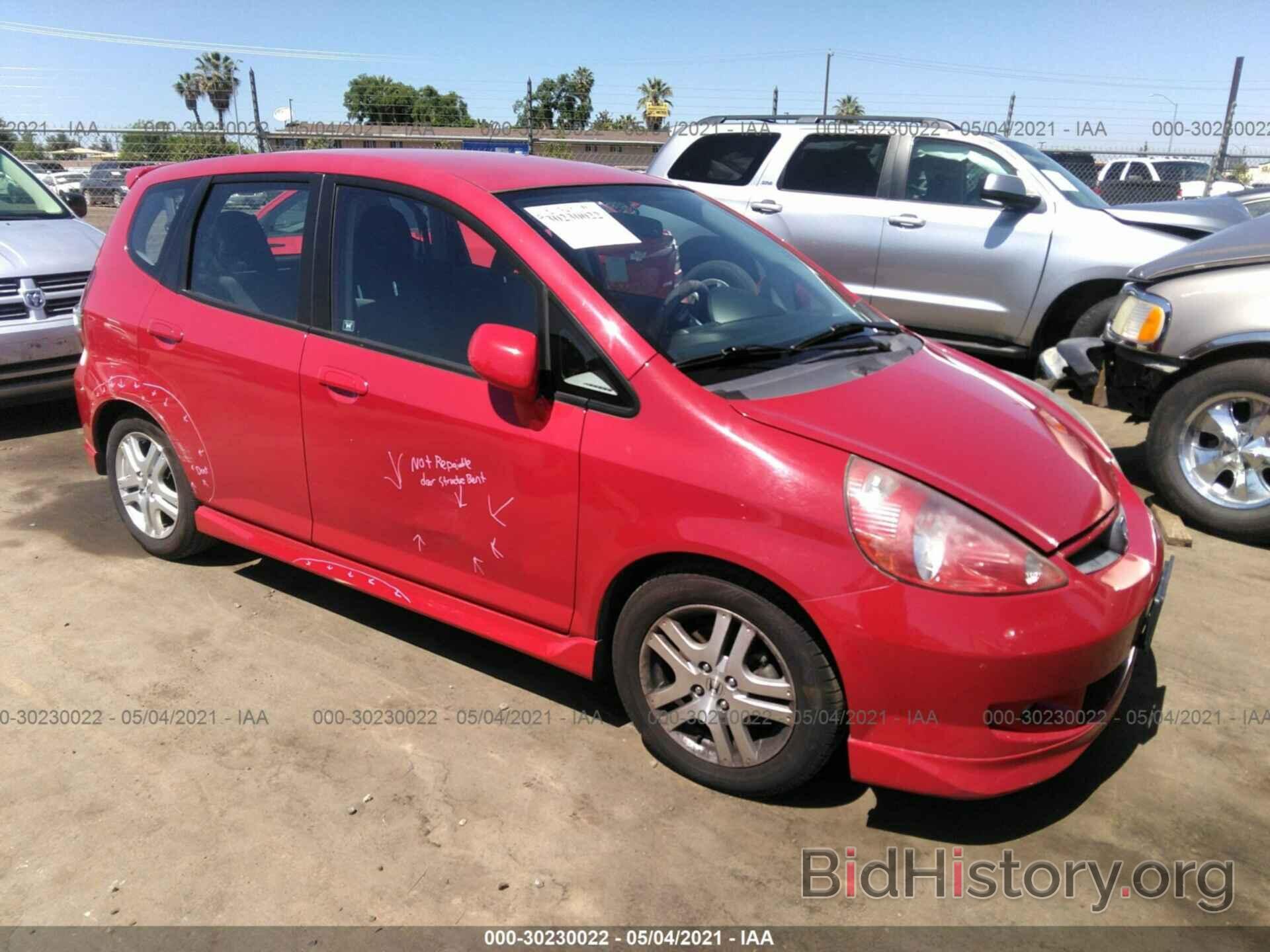 Фотография JHMGD38607S009601 - HONDA FIT 2007