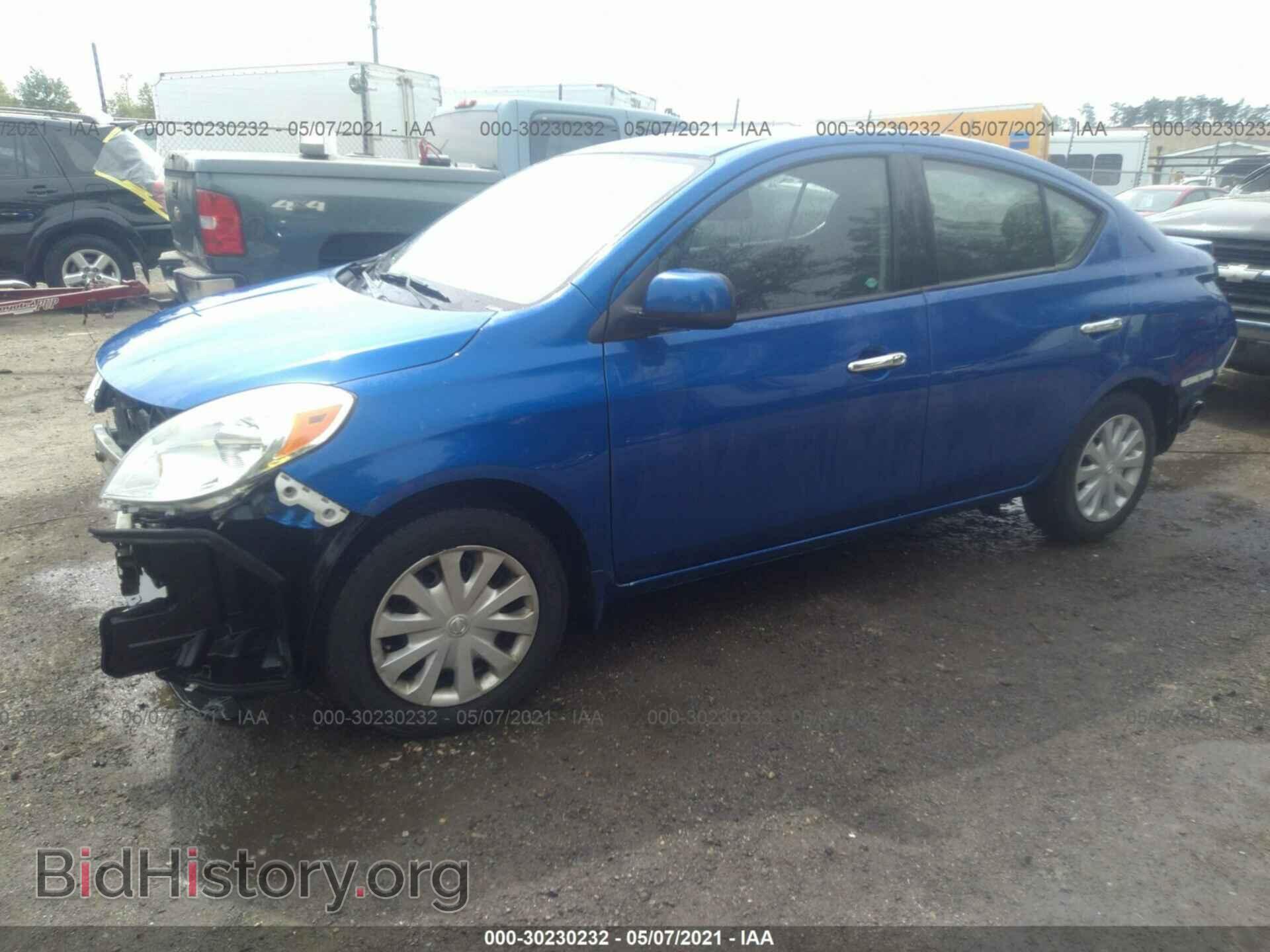 2014 NISSAN VERSA - VIN: 3N1CN7AP1EL814481 - Фото 2