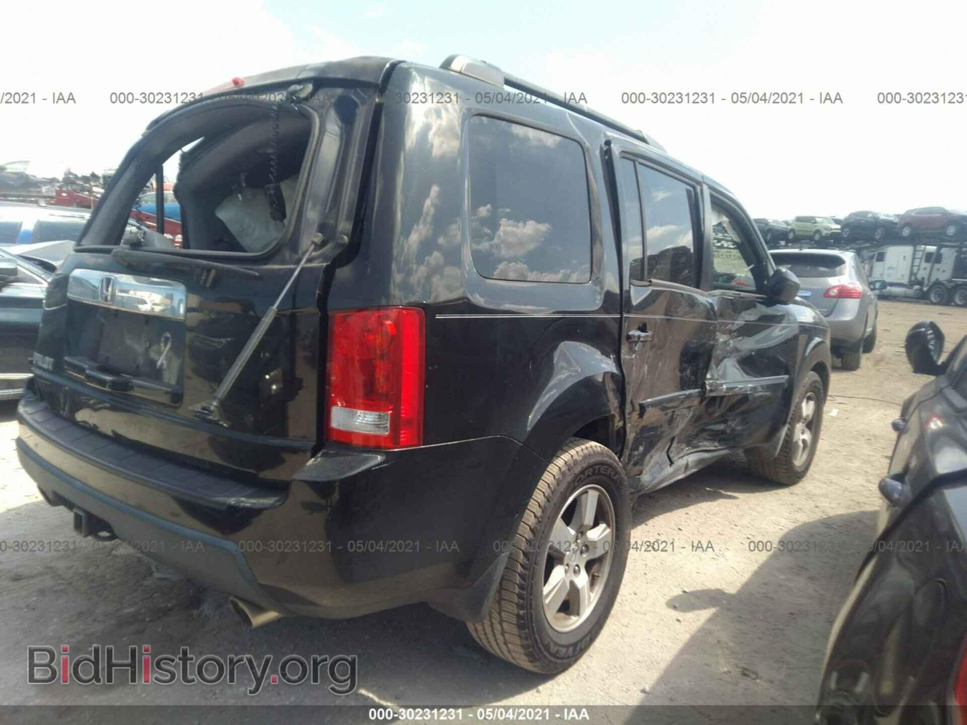 2009 HONDA PILOT - VIN: 5FNYF38589B025973 - Фото 4