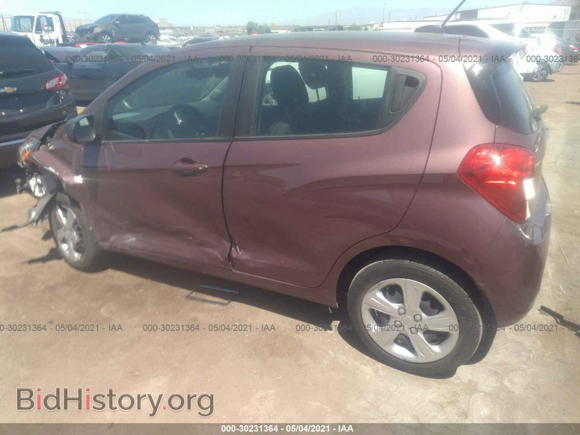 2019 CHEVROLET SPARK - VIN: KL8CB6SA0KC805555 - Фото 3