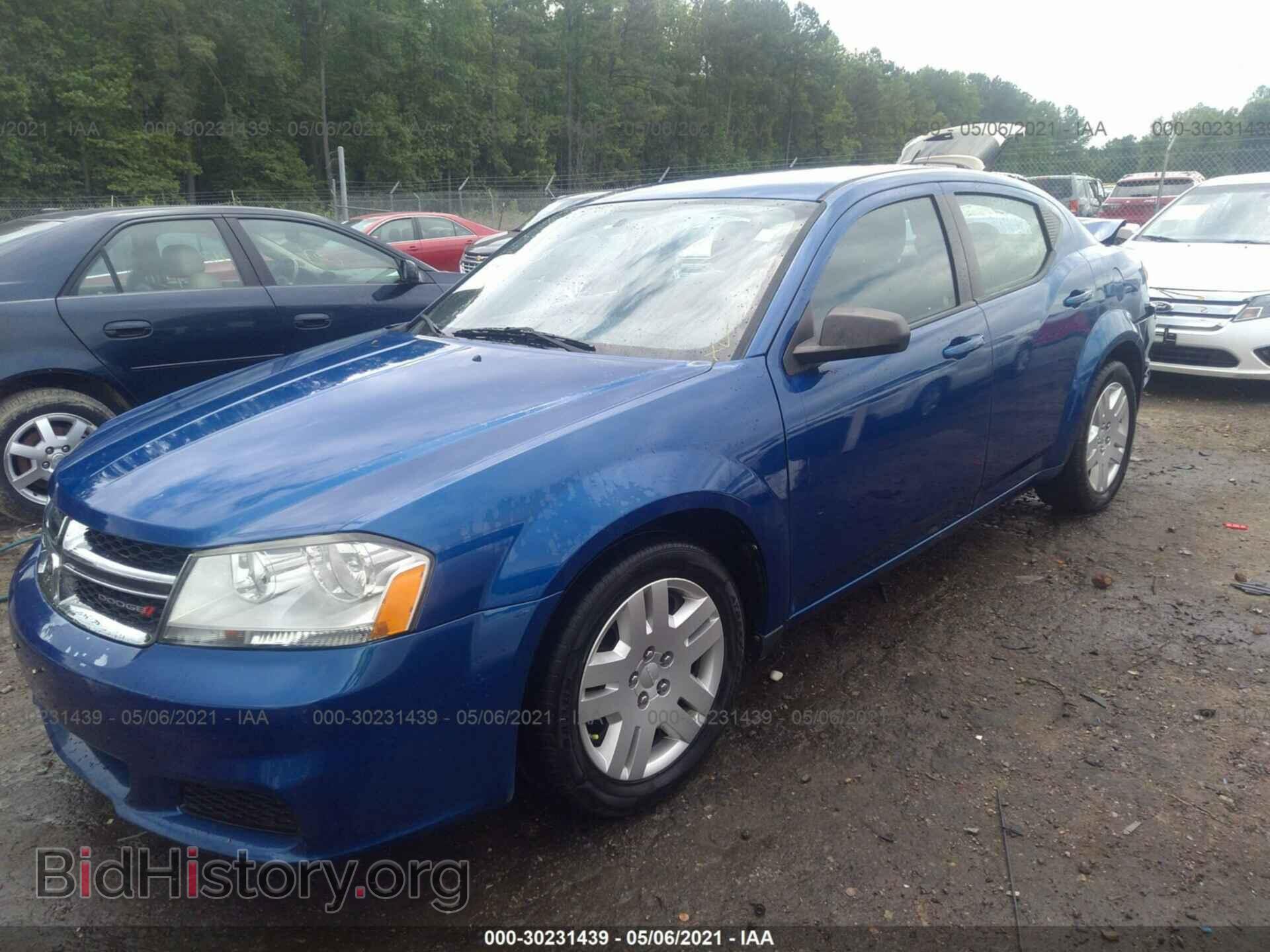 2013 DODGE AVENGER - VIN: 1C3CDZAB7DN710760 - Фото 2