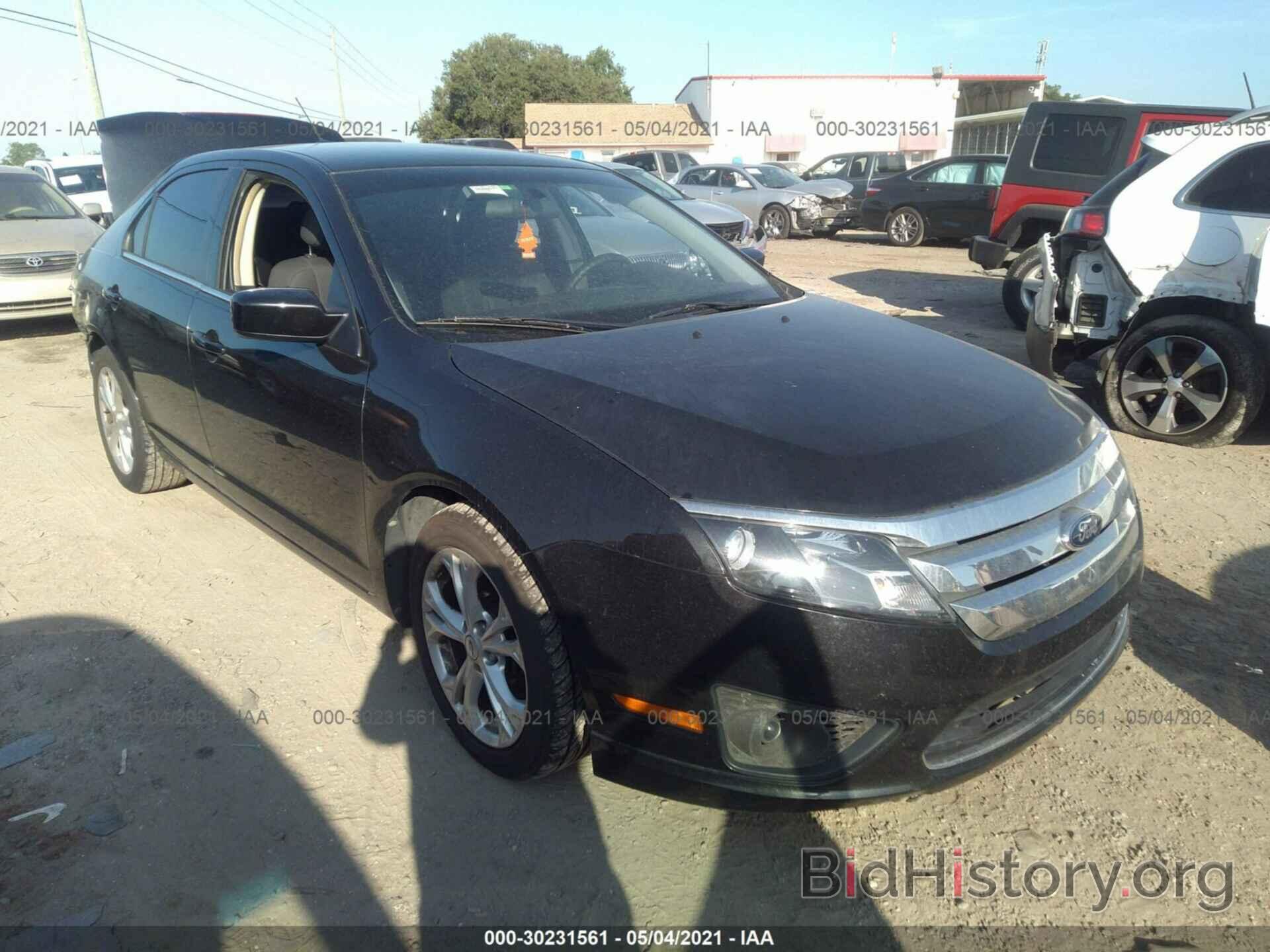 Photo 3FAHP0HA1CR428830 - FORD FUSION 2012