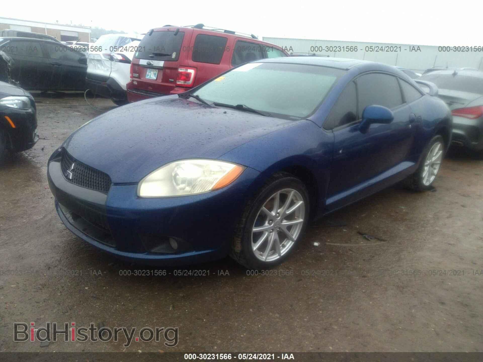 2009 MITSUBISHI ECLIPSE - VIN: 4A3AK34T39E013844 - Фото 2