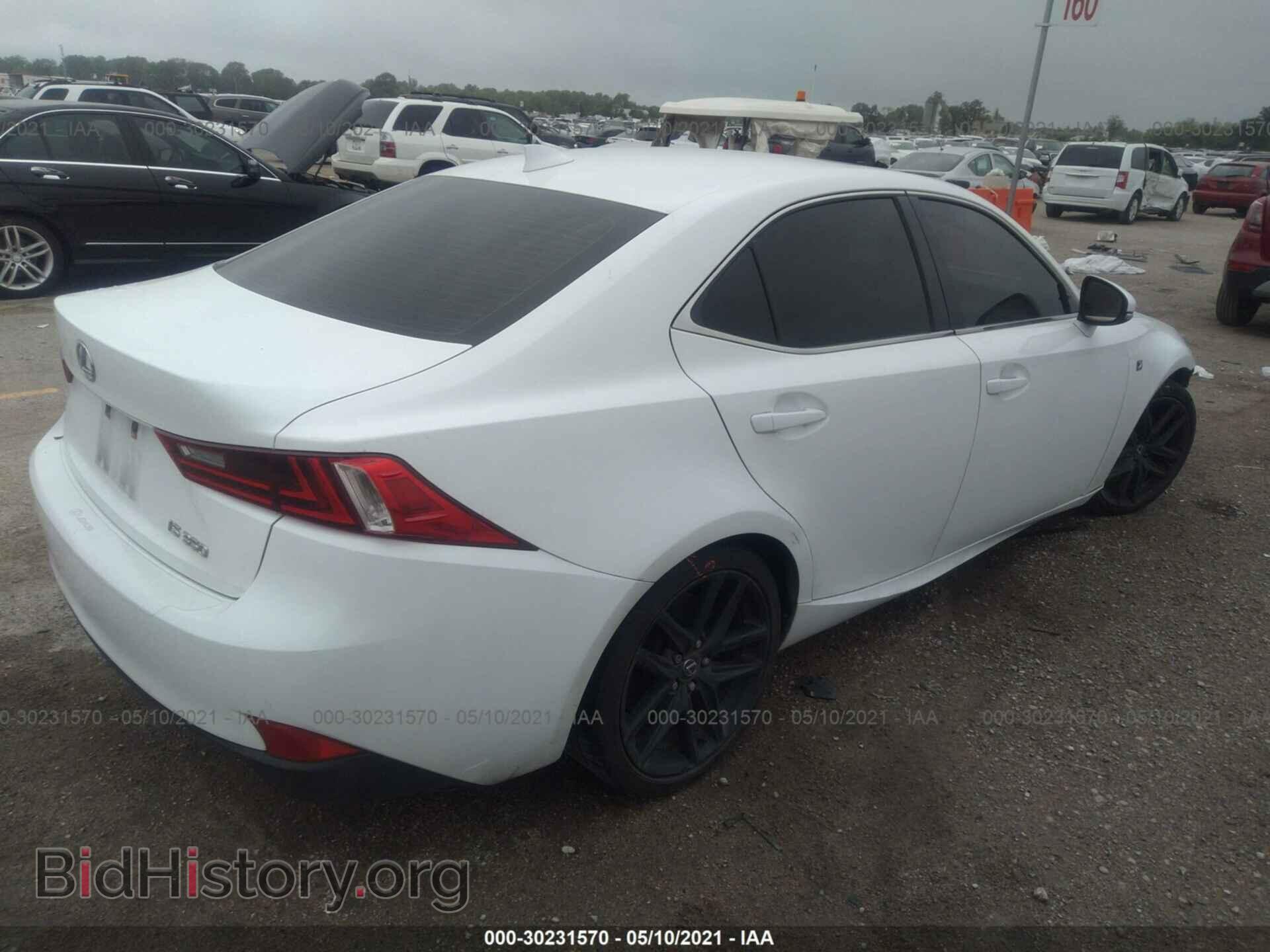 2014 LEXUS IS 350 - VIN: JTHBE1D26E5009953 - Фото 4