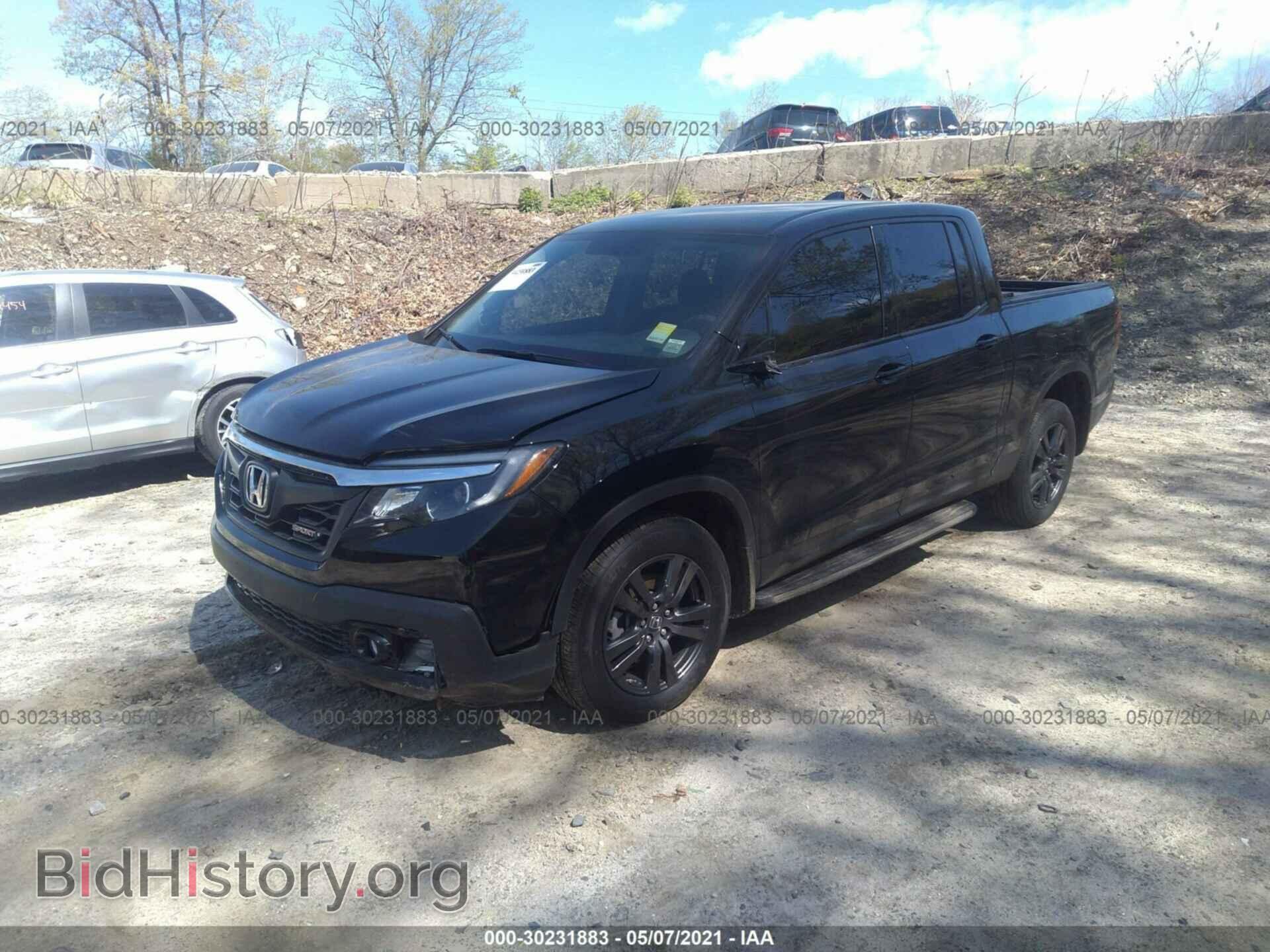 2018 HONDA RIDGELINE - VIN: 5FPYK3F19JB001138 - Фото 2