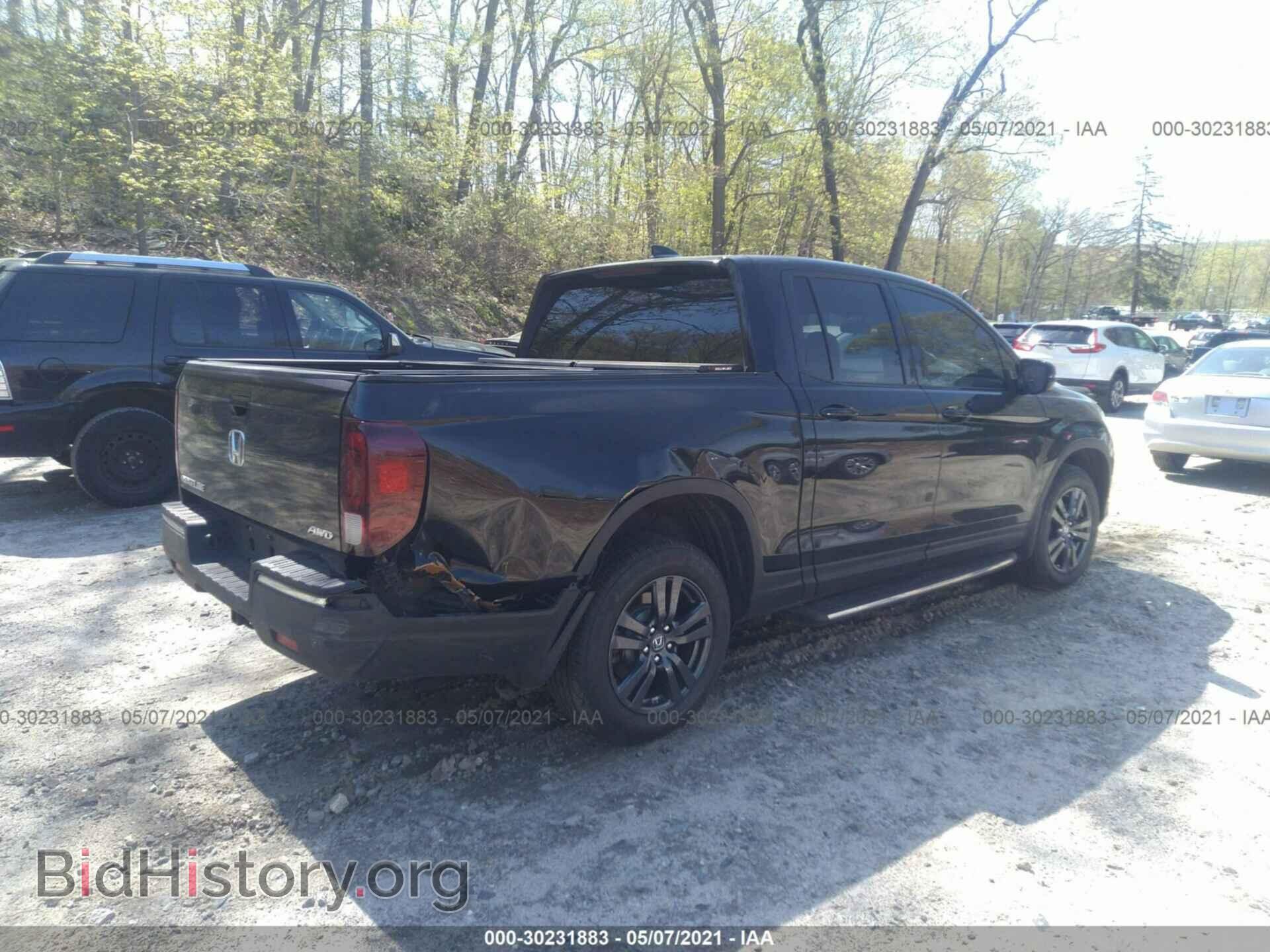 2018 HONDA RIDGELINE - VIN: 5FPYK3F19JB001138 - Фото 4