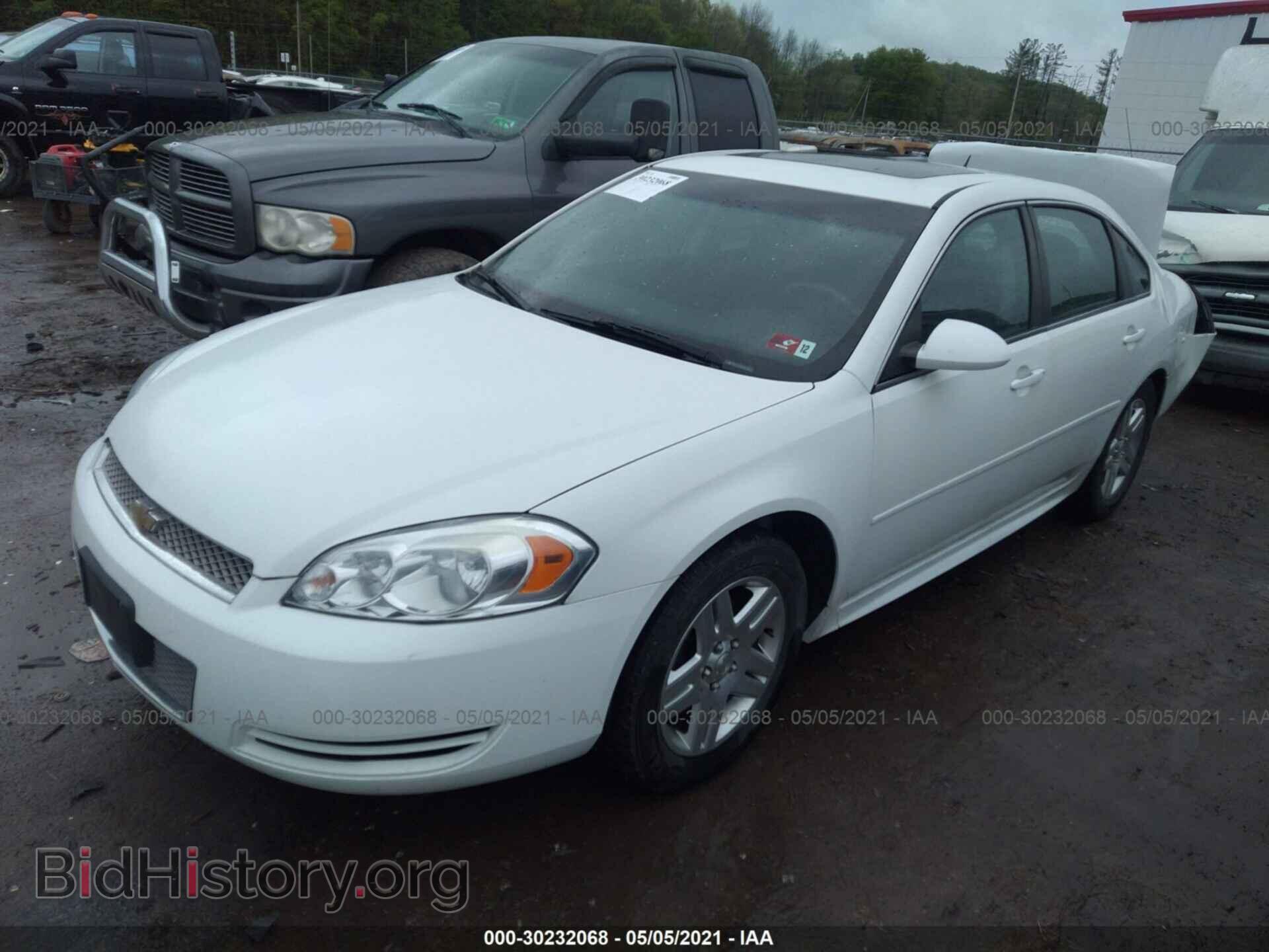 2012 CHEVROLET IMPALA - VIN: 2G1WG5E35C1283342 - Фото 2