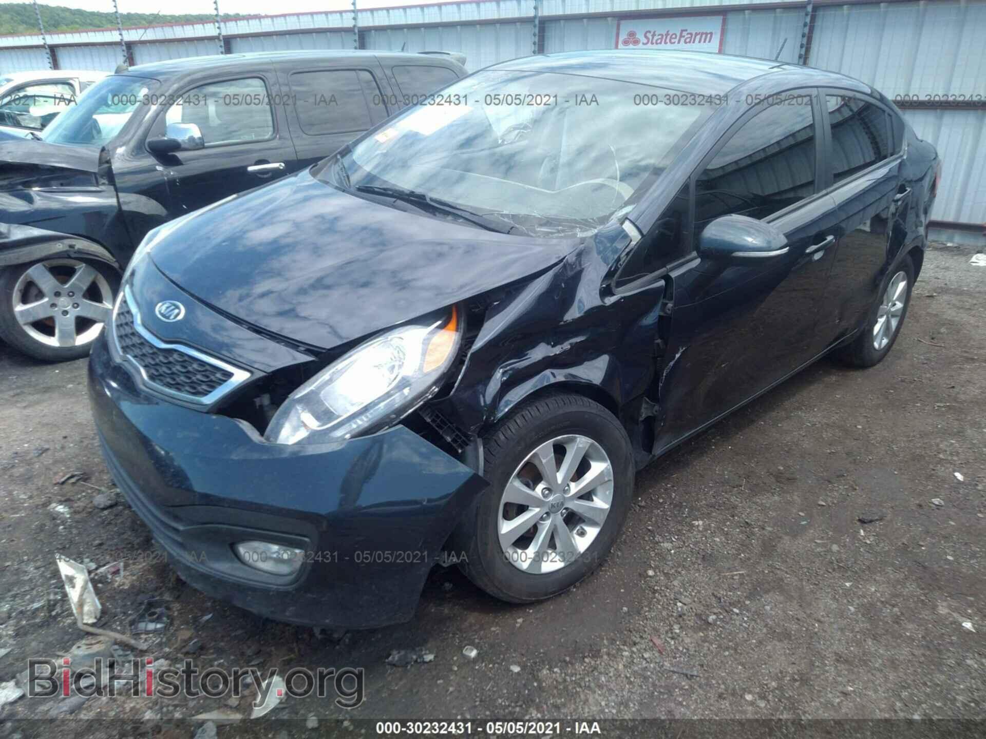 2013 KIA RIO - VIN: KNADN4A3XD6133013 - Фото 2
