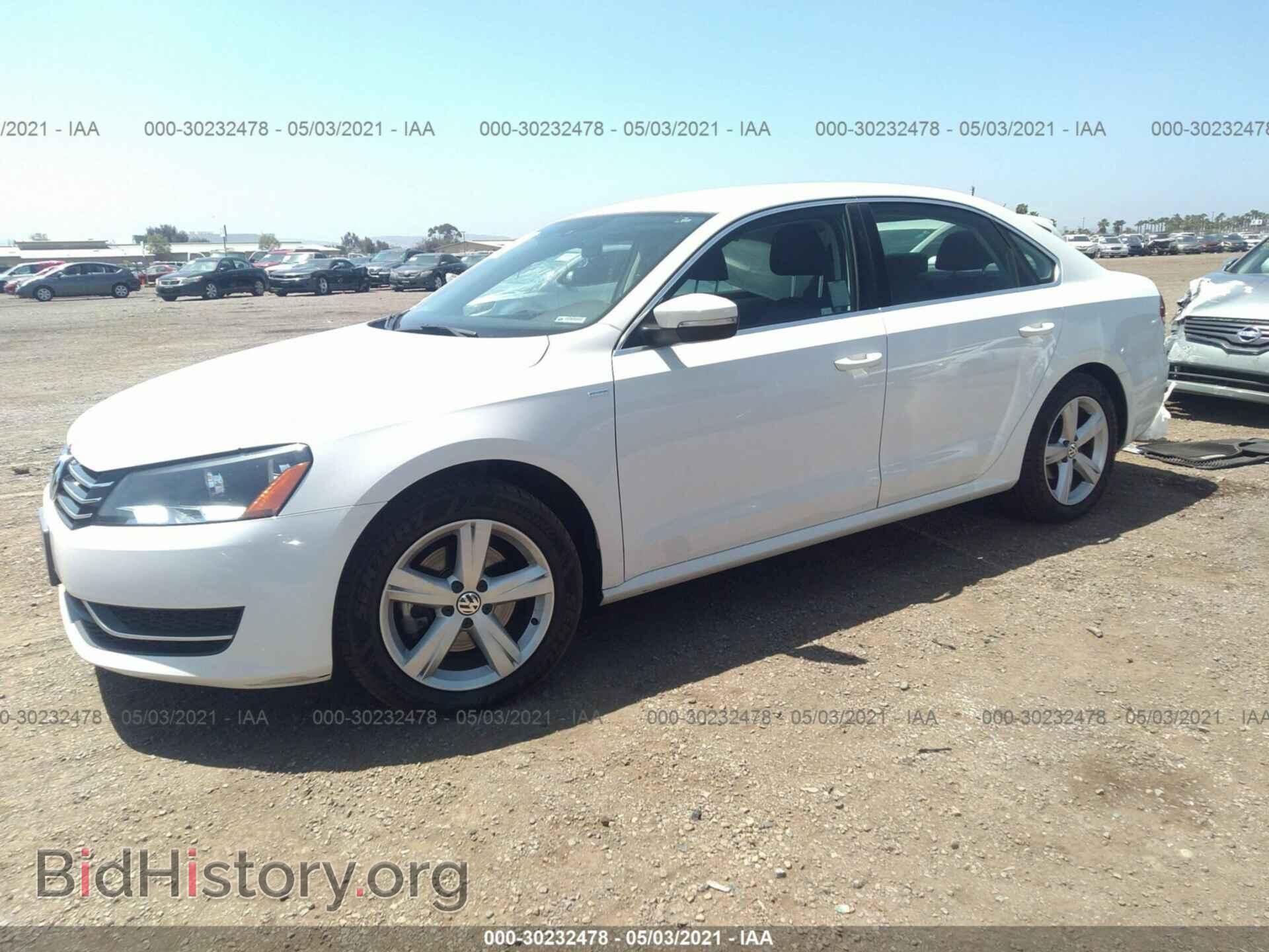 2014 VOLKSWAGEN PASSAT - VIN: 1VWAT7A36EC041944 - Фото 2