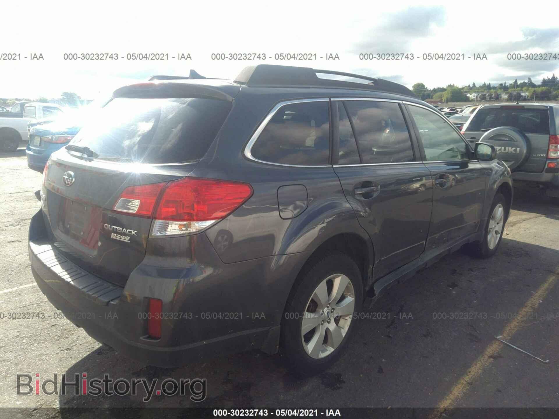 2012 SUBARU OUTBACK - VIN: 4S4BRBLC1C3293728 - Фото 4