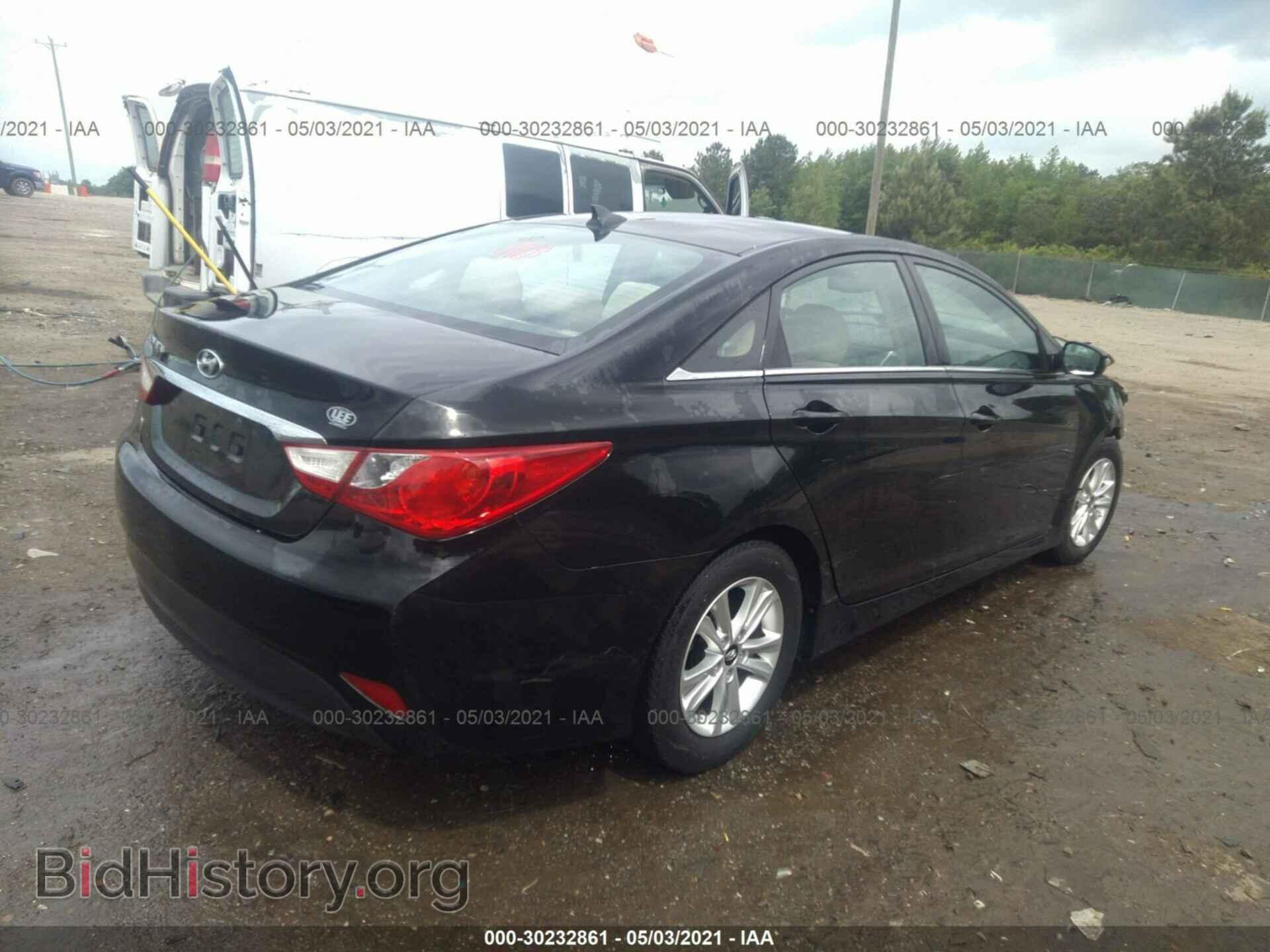 2014 HYUNDAI SONATA - VIN: 5NPEB4AC0EH906840 - Фото 4