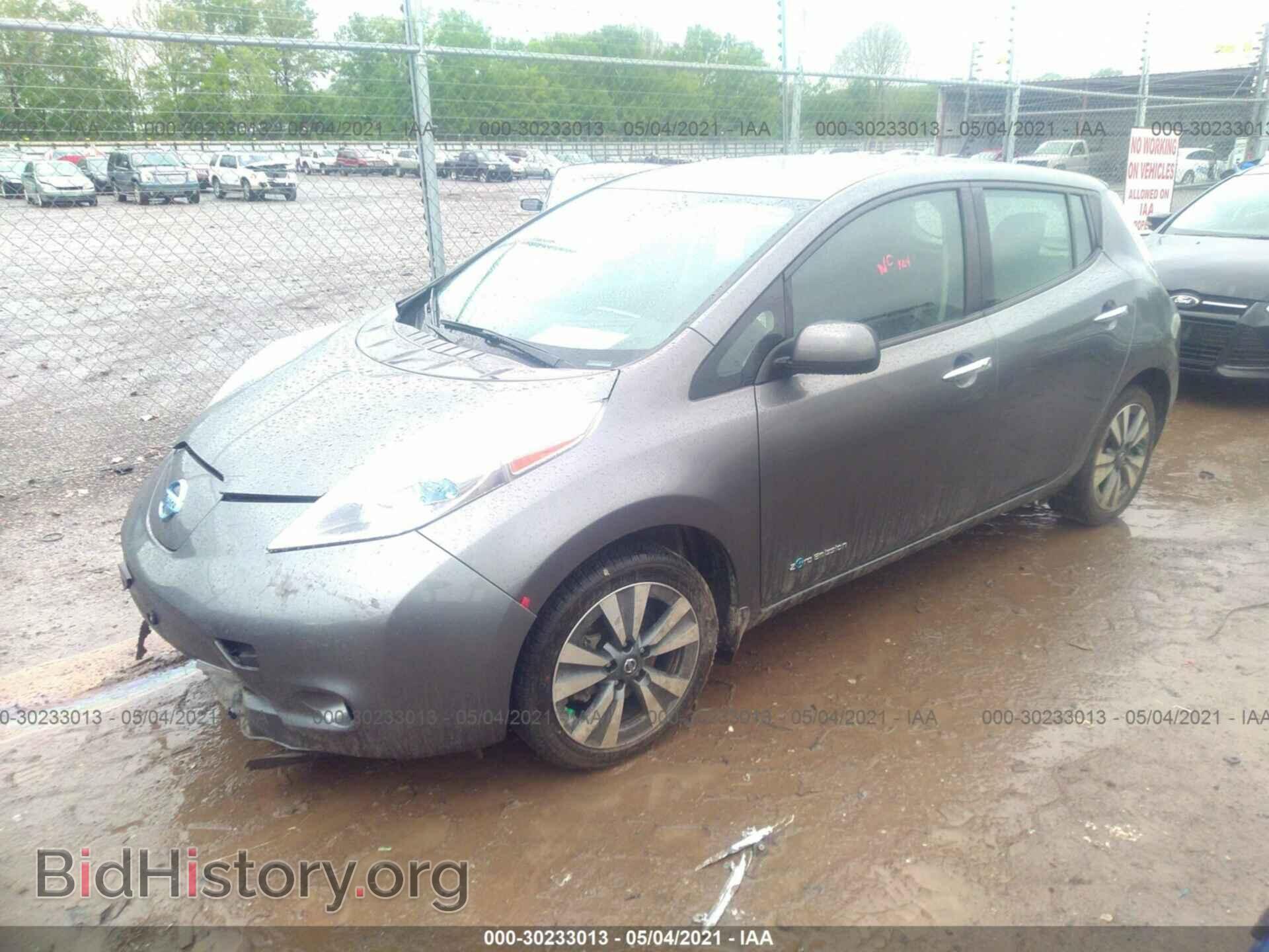 2016 NISSAN LEAF - VIN: 1N4BZ0CP8GC310533 - Фото 2