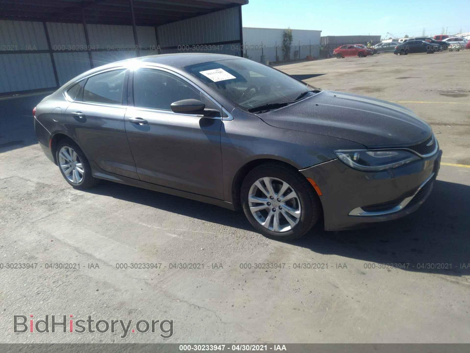 Фотография 1C3CCCAB7FN637134 - CHRYSLER 200 2015