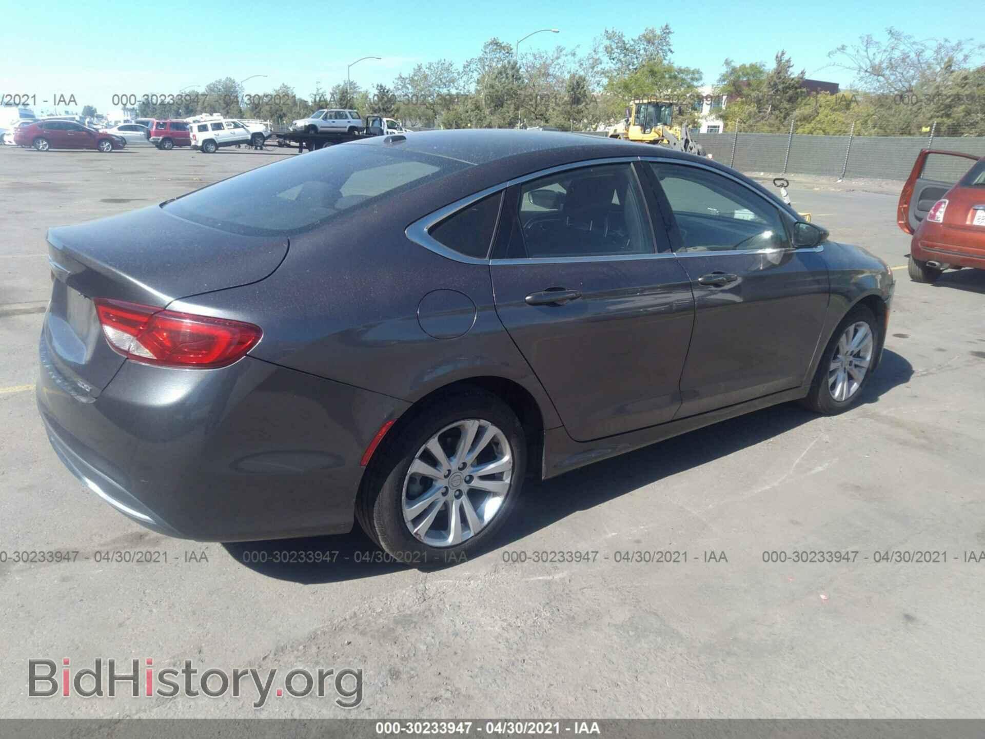 2015 CHRYSLER 200 - VIN: 1C3CCCAB7FN637134 - Фото 4