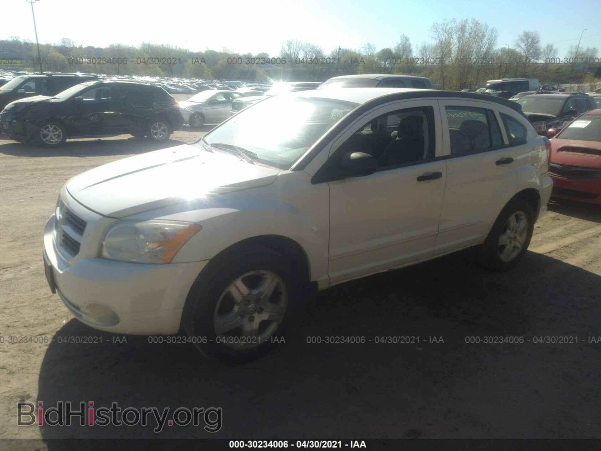 2007 DODGE CALIBER - VIN: 1B3HB48B77D323072 - Фото 2