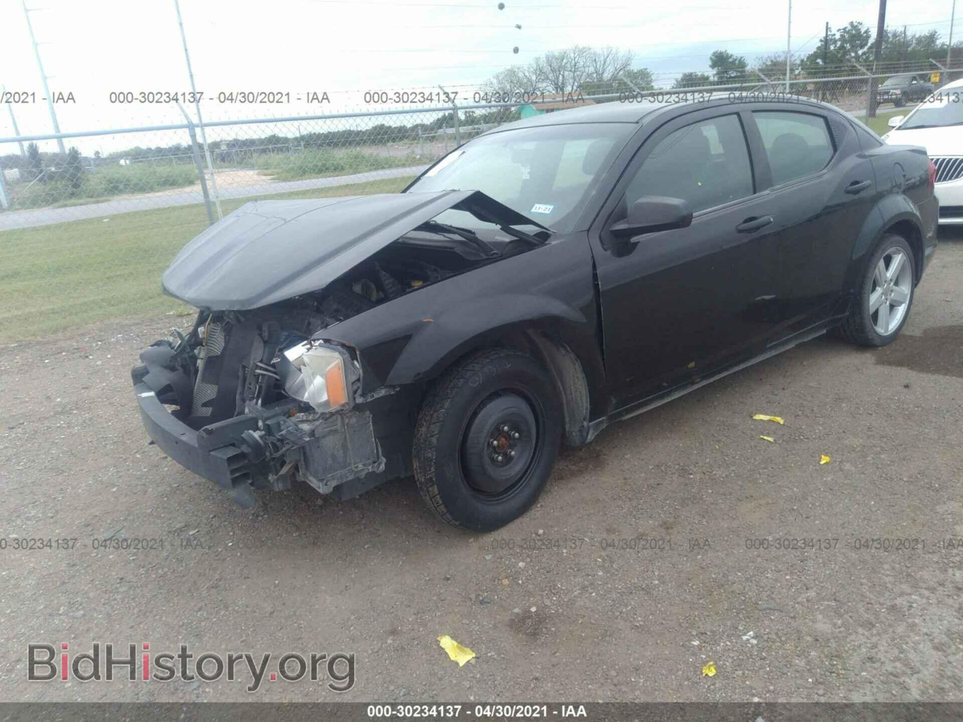 2013 DODGE AVENGER - VIN: 1C3CDZAB9DN563163 - Фото 2