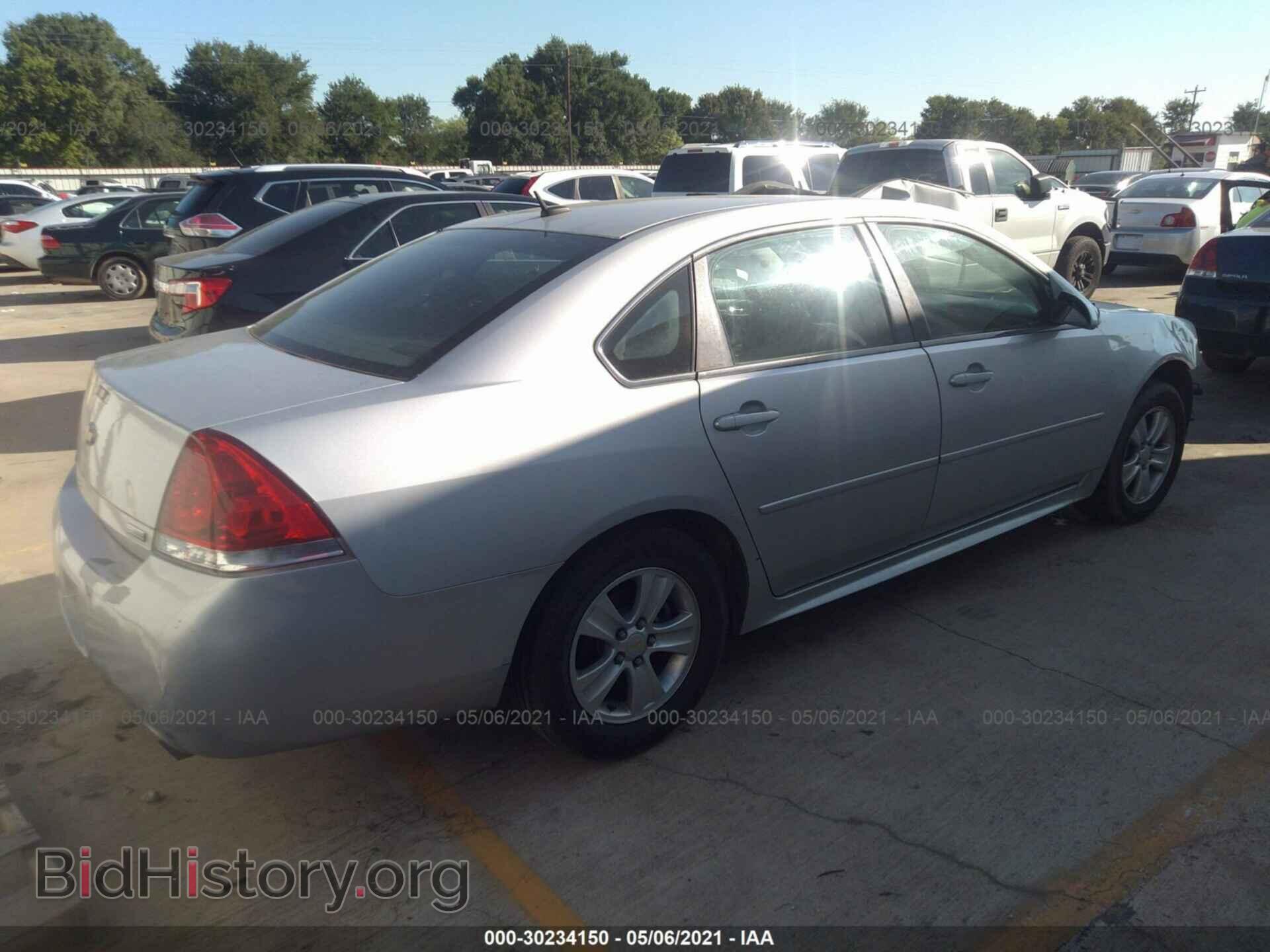 2013 CHEVROLET IMPALA - VIN: 2G1WF5E33D1242230 - Фото 4