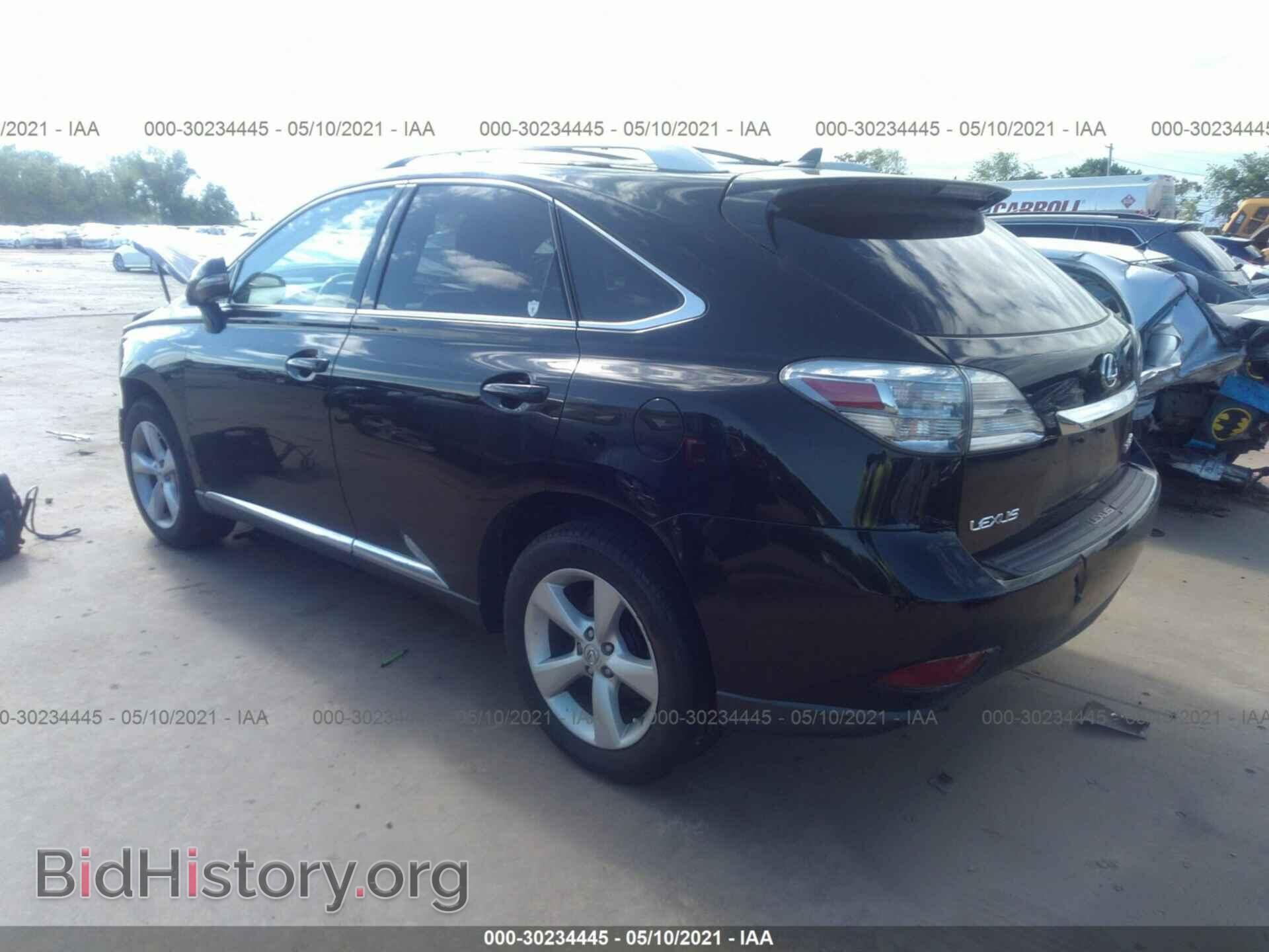 2010 LEXUS RX 350 - VIN: 2T2BK1BA8AC076745 - Фото 3