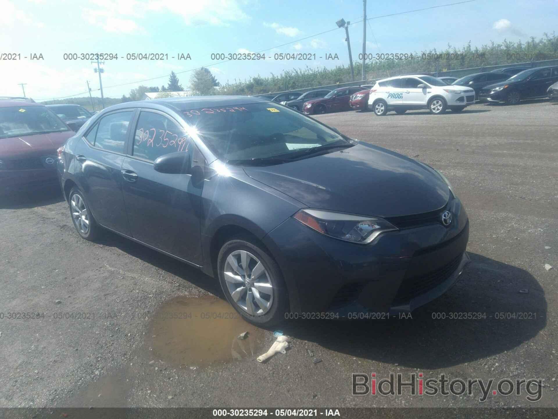 Photo 2T1BURHE1EC025374 - TOYOTA COROLLA 2014