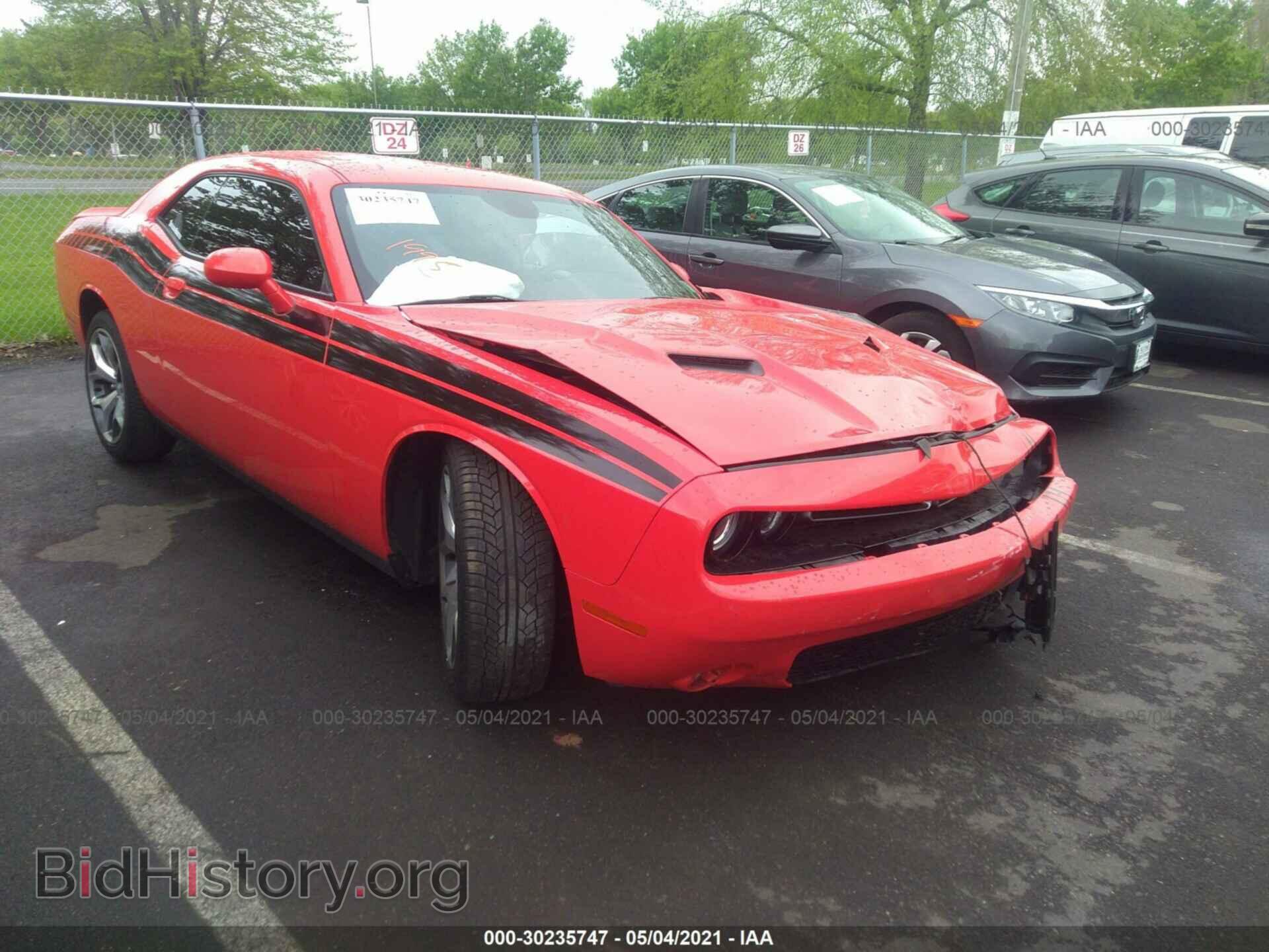 Photo 2C3CDZAG9GH301233 - DODGE CHALLENGER 2016