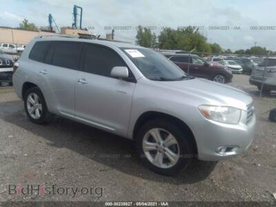 2009 Toyota HIGHLANDER Limited, серебристый — VIN JTEDS42A792091340, IAAI