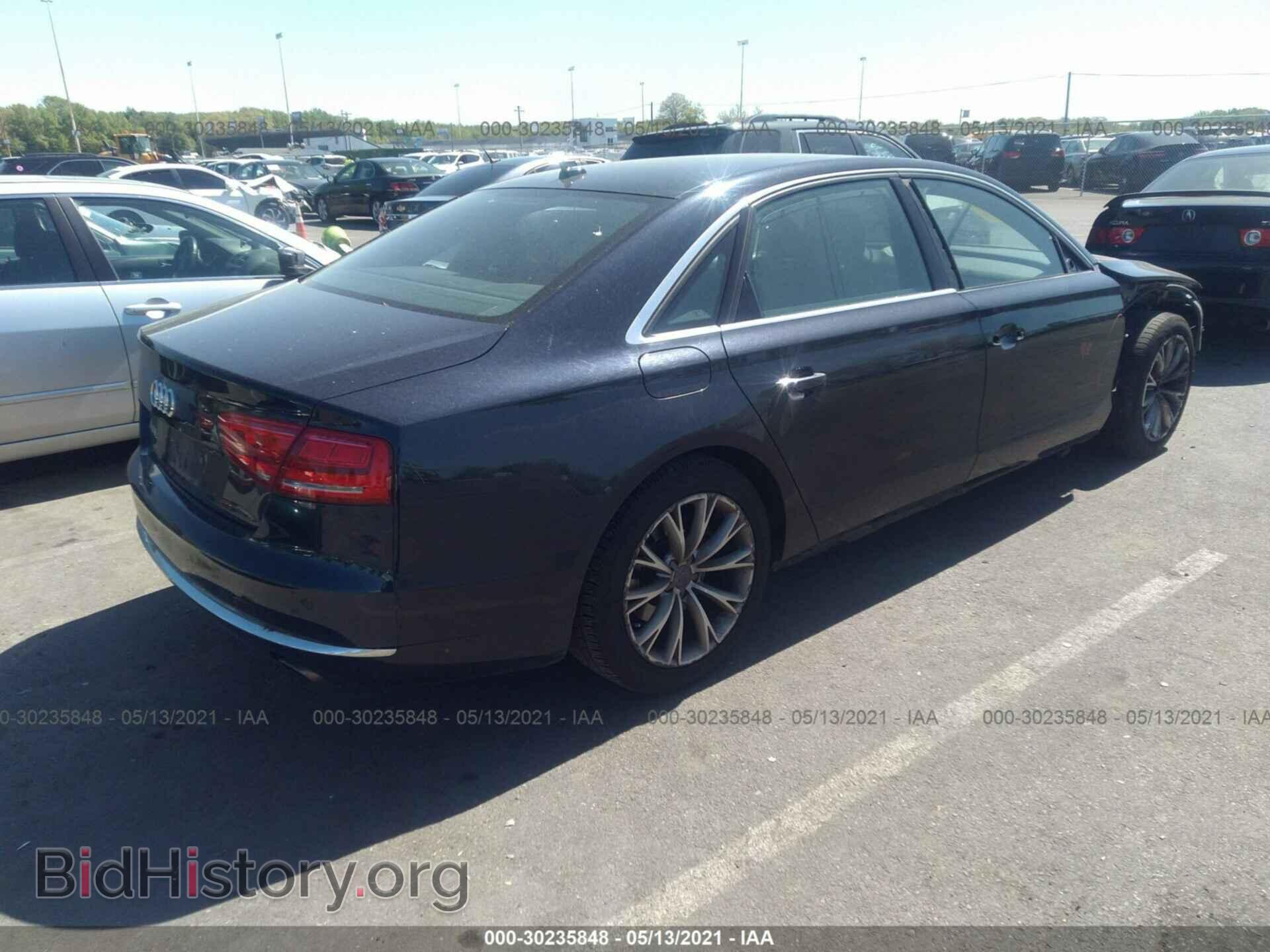 2013 AUDI A8 L - VIN: WAURGAFD3DN003404 - Photo 4