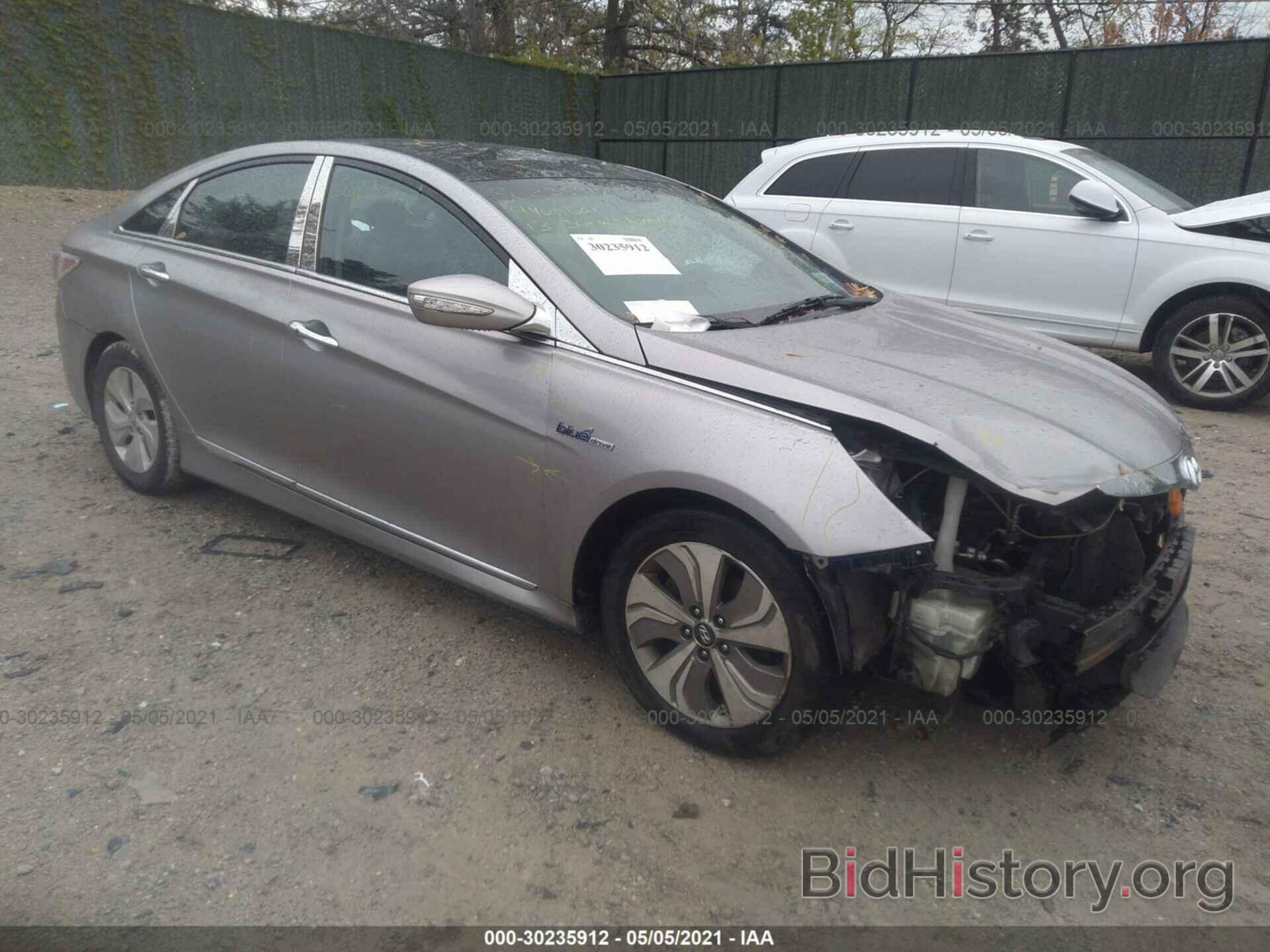 Photo KMHEC4A48DA080620 - HYUNDAI SONATA HYBRID 2013