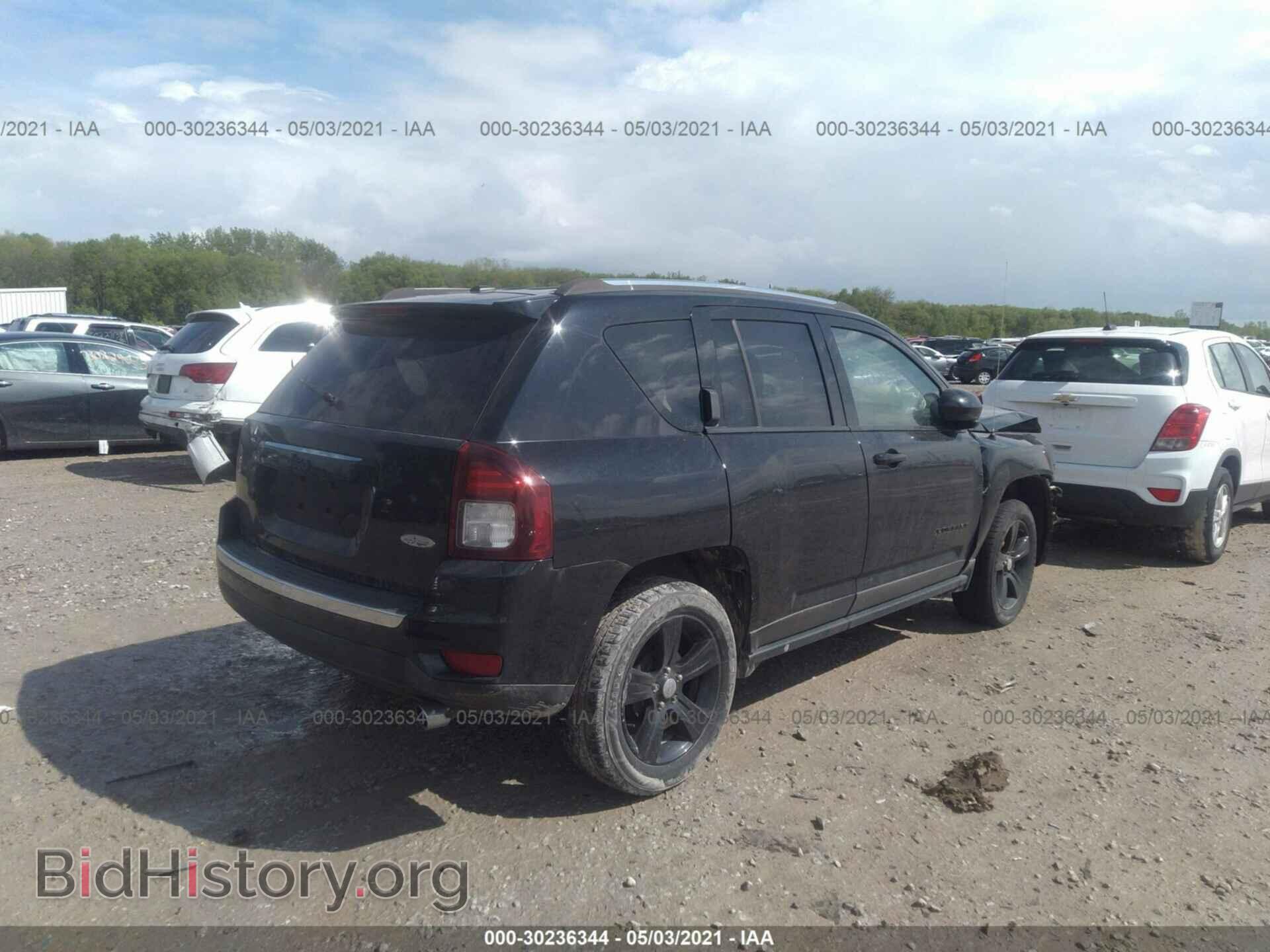 2016 JEEP COMPASS - VIN: 1C4NJCEA4GD806657 - Фото 4
