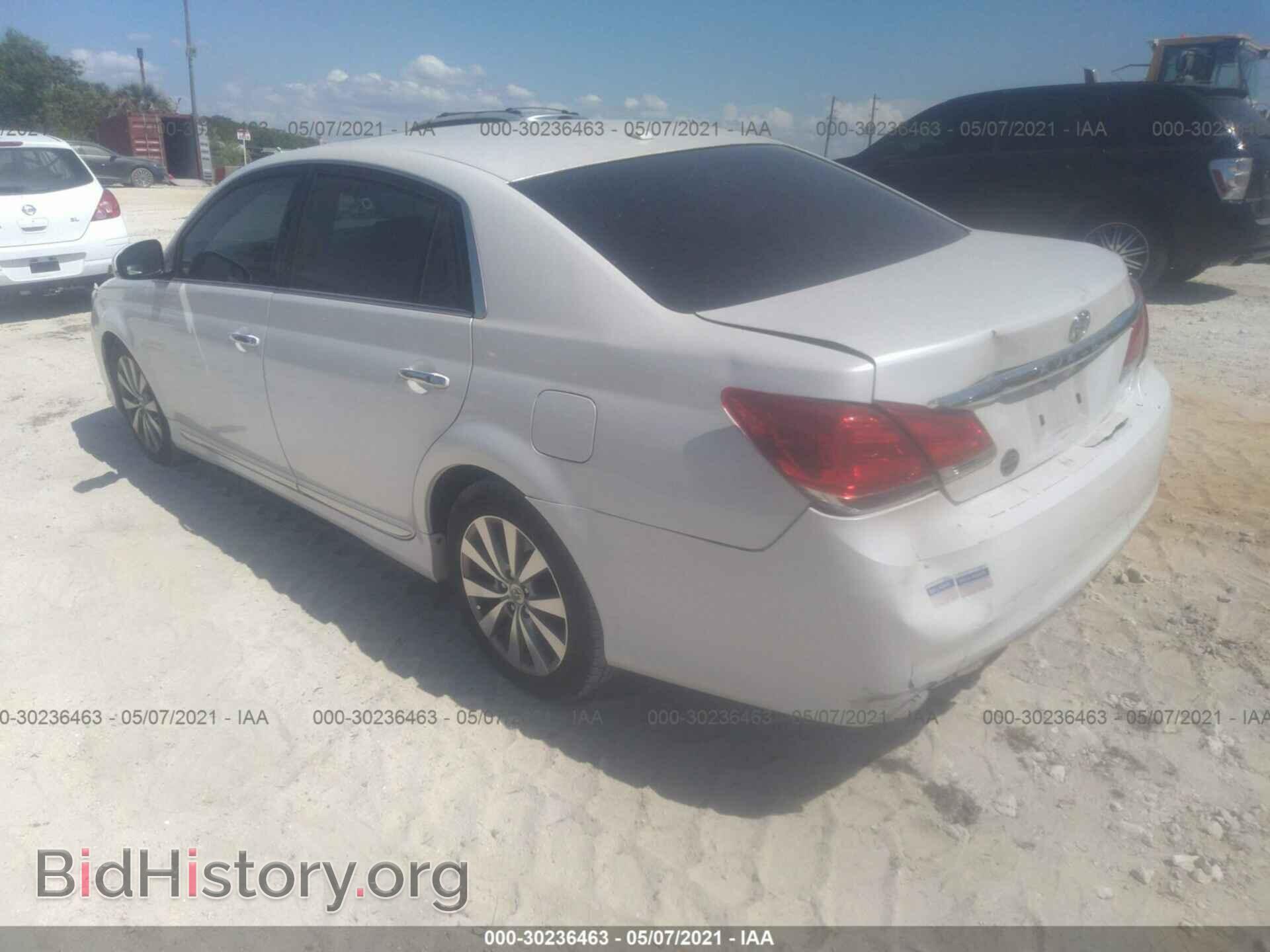 2012 TOYOTA AVALON - VIN: 4T1BK3DB1CU466237 - Фото 3