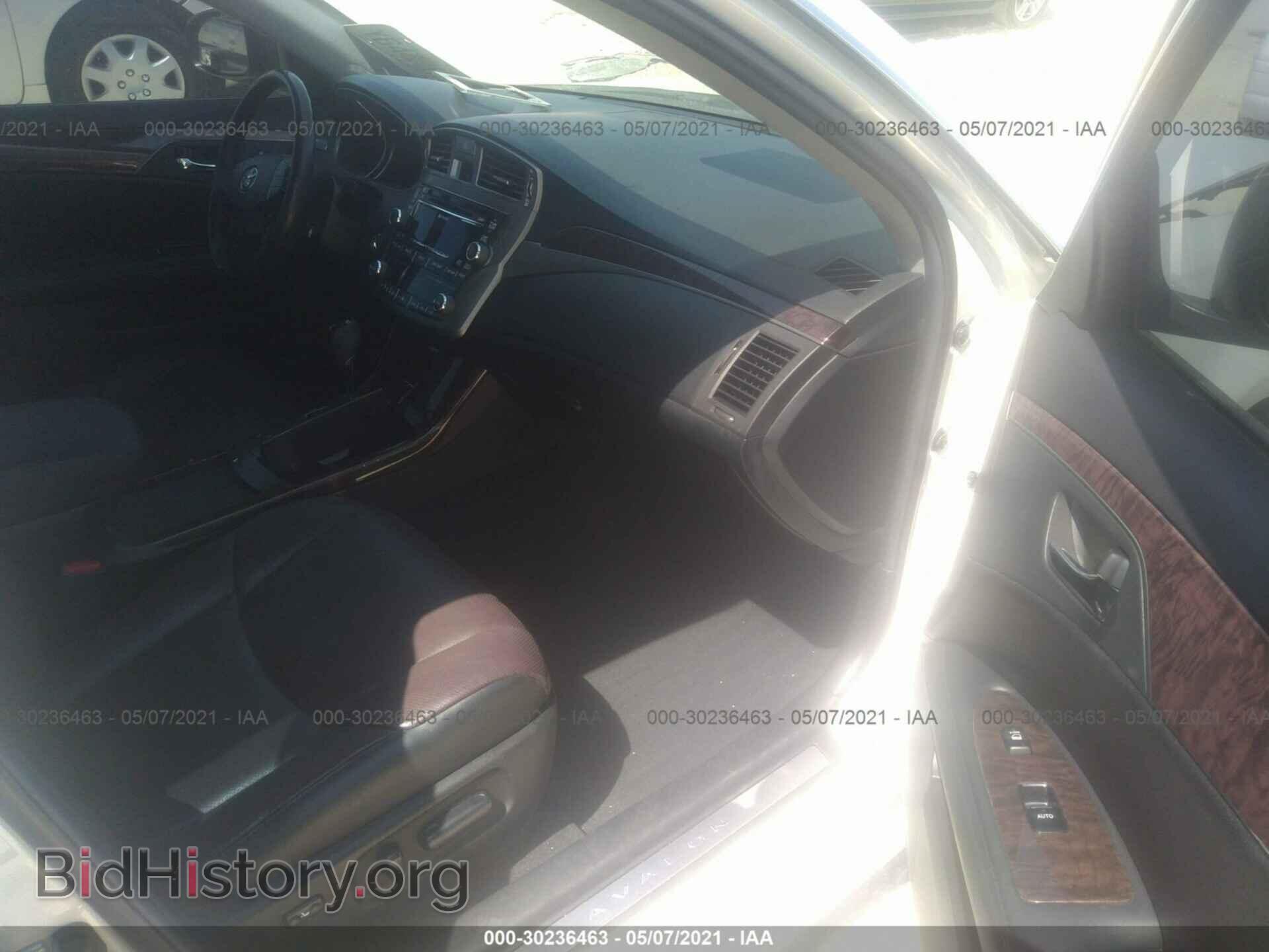 2012 TOYOTA AVALON - VIN: 4T1BK3DB1CU466237 - Фото 5
