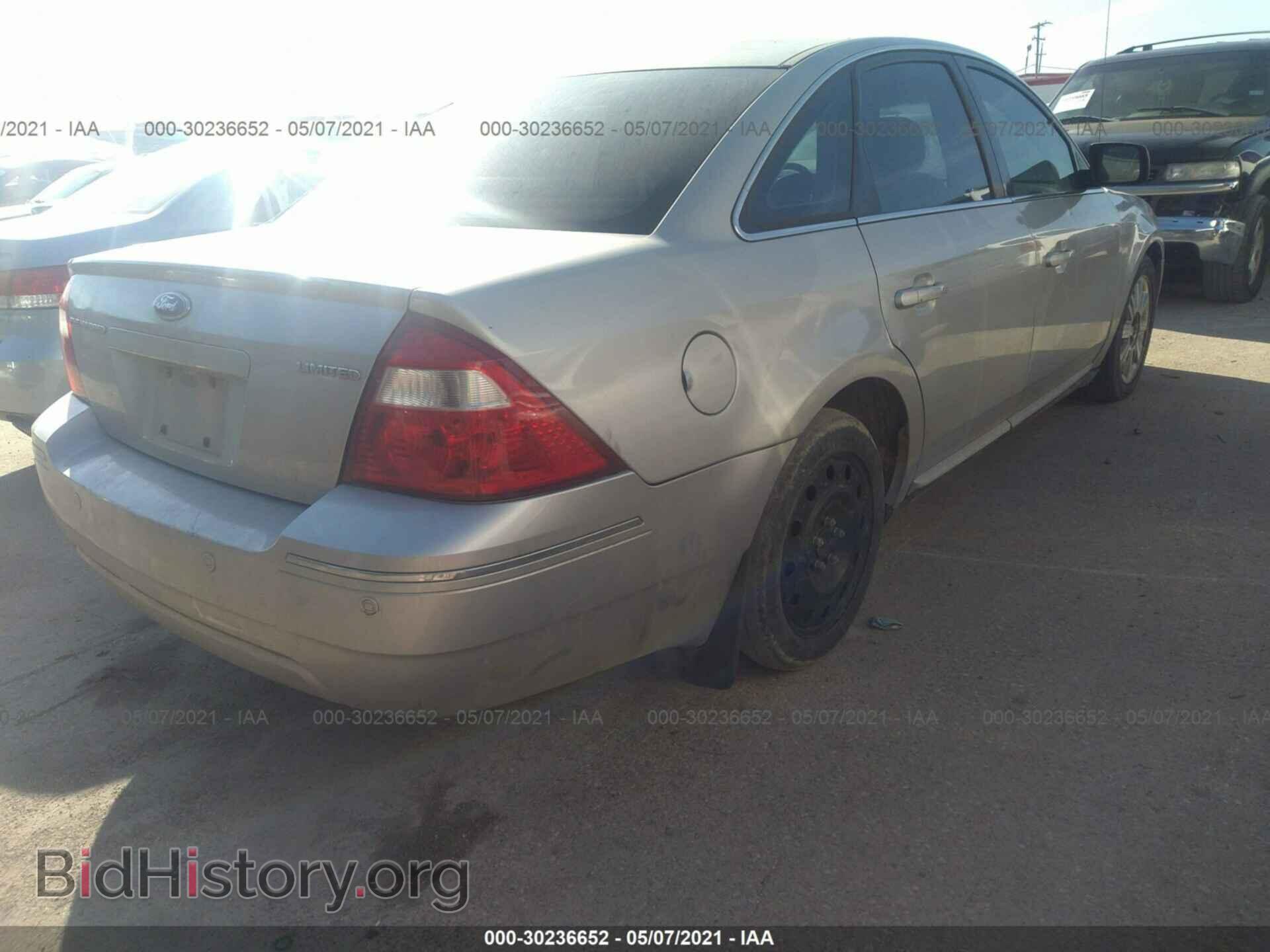 2006 FORD FIVE HUNDRED - VIN: 1FAFP251X6G168494 - Фото 4