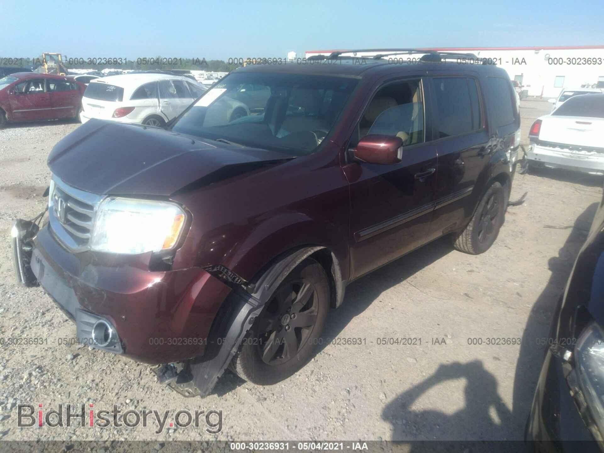 2012 HONDA PILOT - VIN: 5FNYF3H9XCB018629 - Фото 2