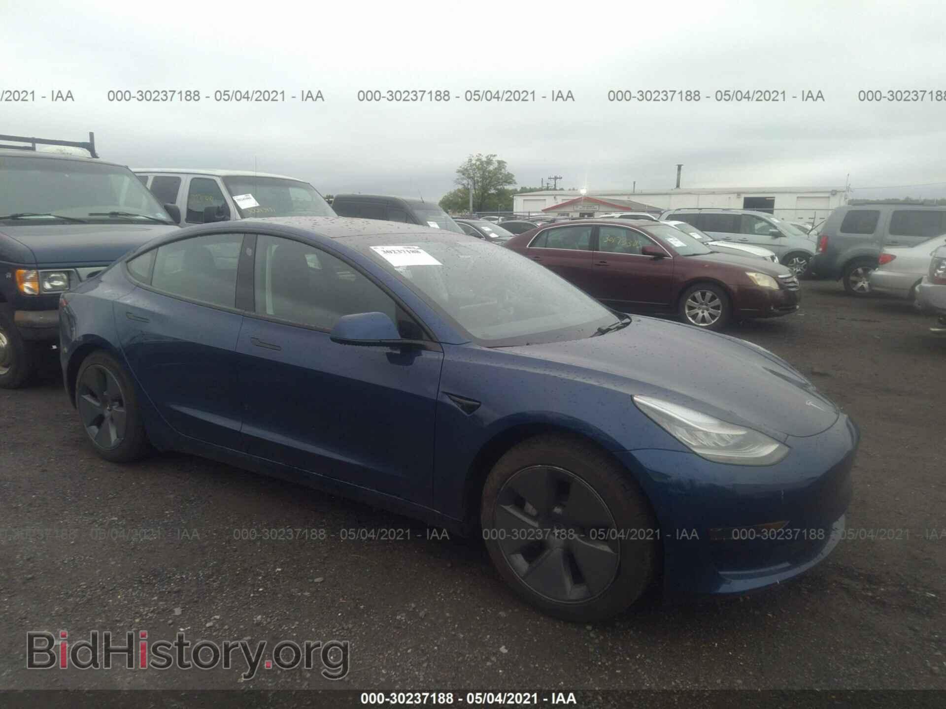 Photo 5YJ3E1EA8MF859401 - TESLA MODEL 3 2021