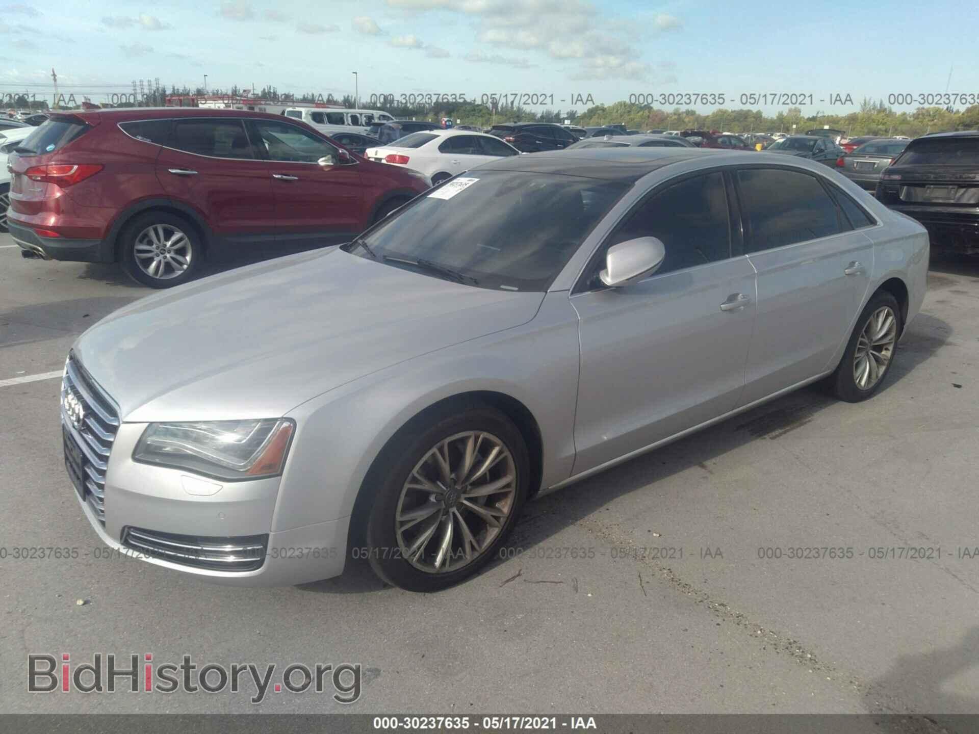 2013 AUDI A8 L - VIN: WAURGAFD5DN013612 - Фото 2