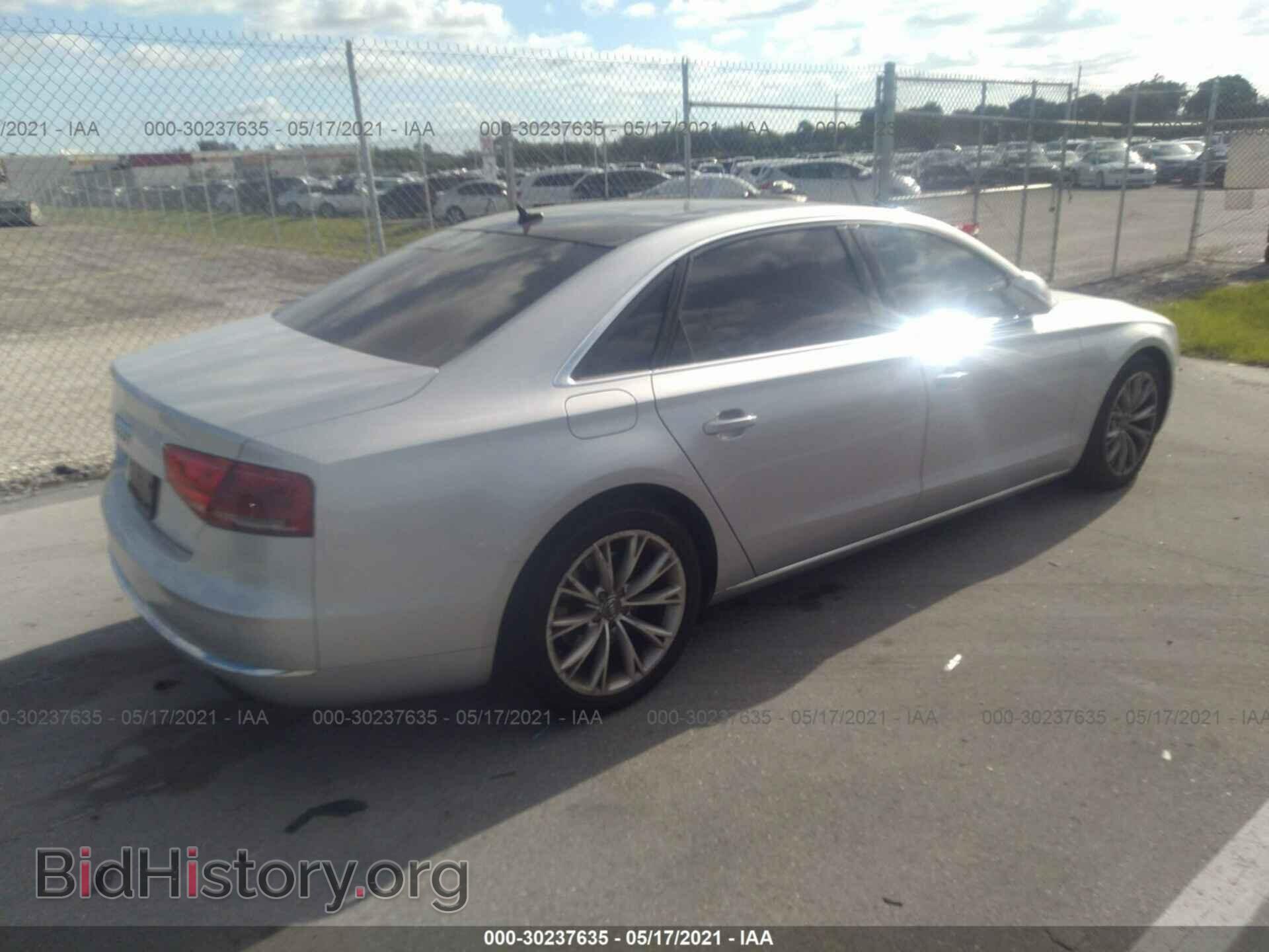 2013 AUDI A8 L - VIN: WAURGAFD5DN013612 - Фото 4