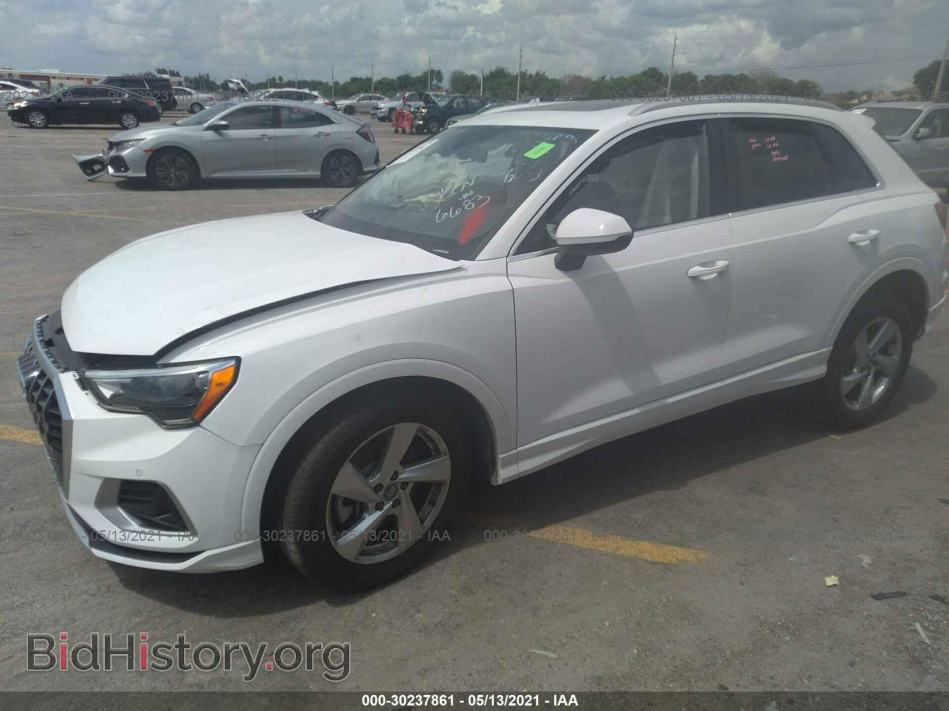 2020 AUDI Q3 - VIN: WA1AECF36L1066683 - Фото 2