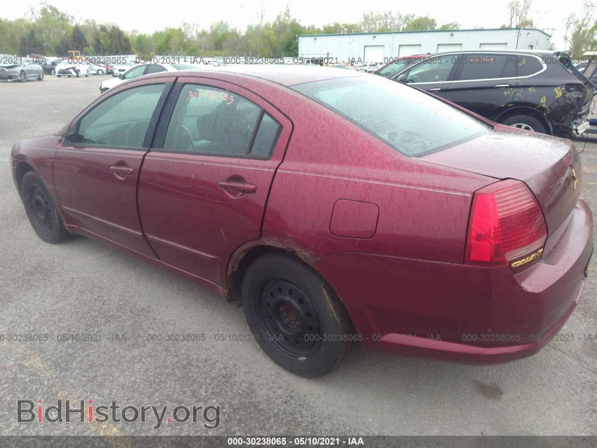 2006 MITSUBISHI GALANT - VIN: 4A3AB36F06E020639 - Фото 3