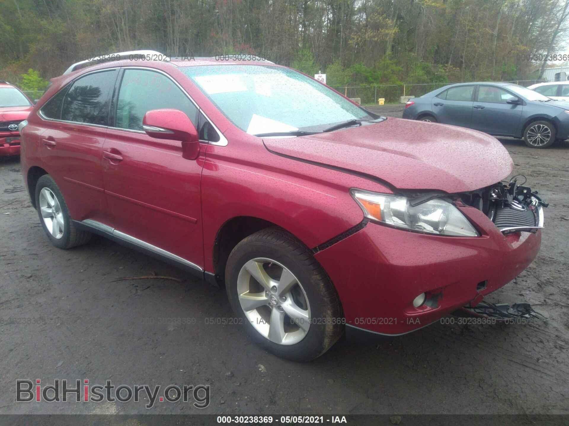 Photo 2T2BK1BA1BC092092 - LEXUS RX 350 2011