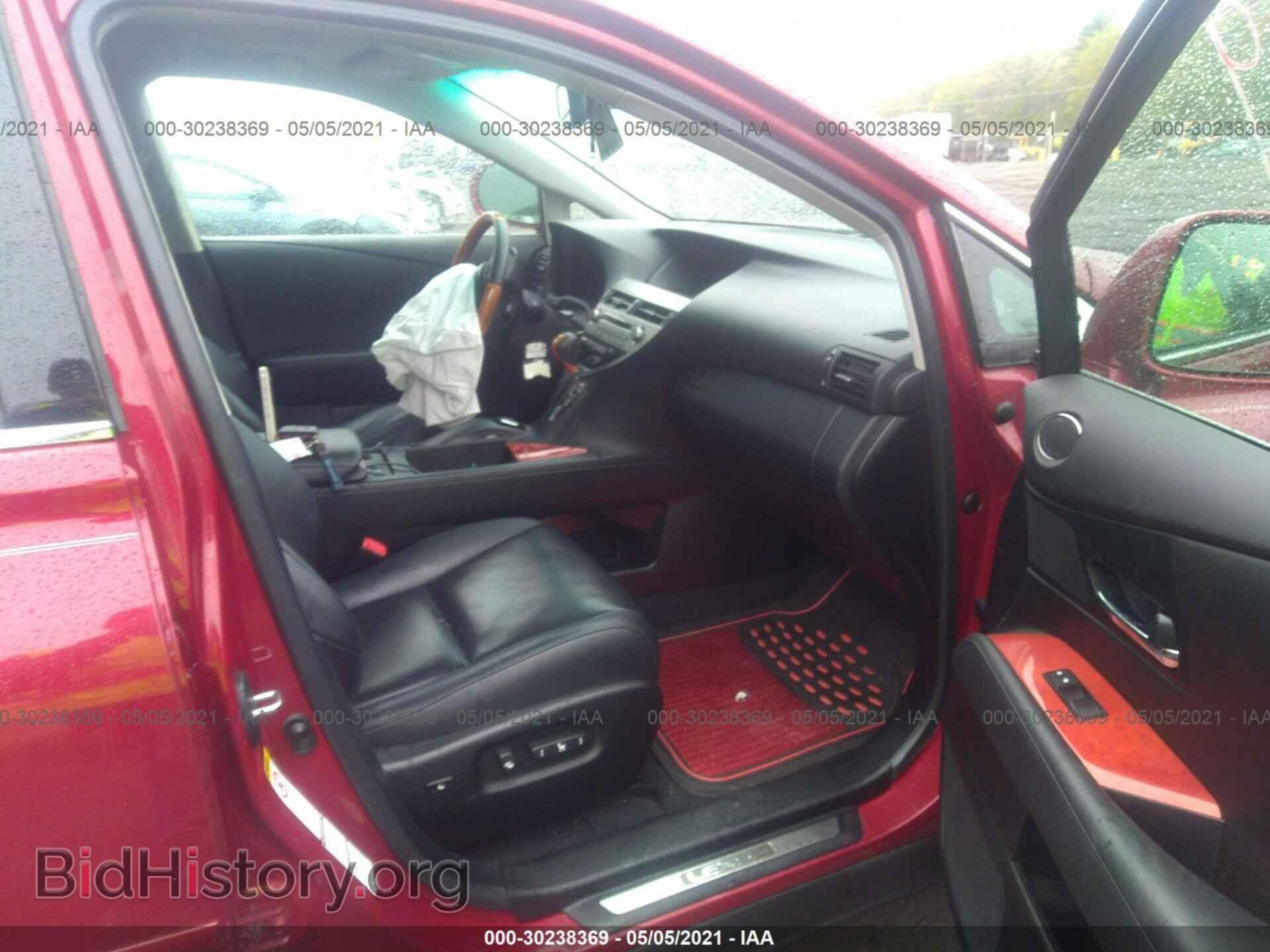 2011 LEXUS RX 350 - VIN: 2T2BK1BA1BC092092 - Фото 5