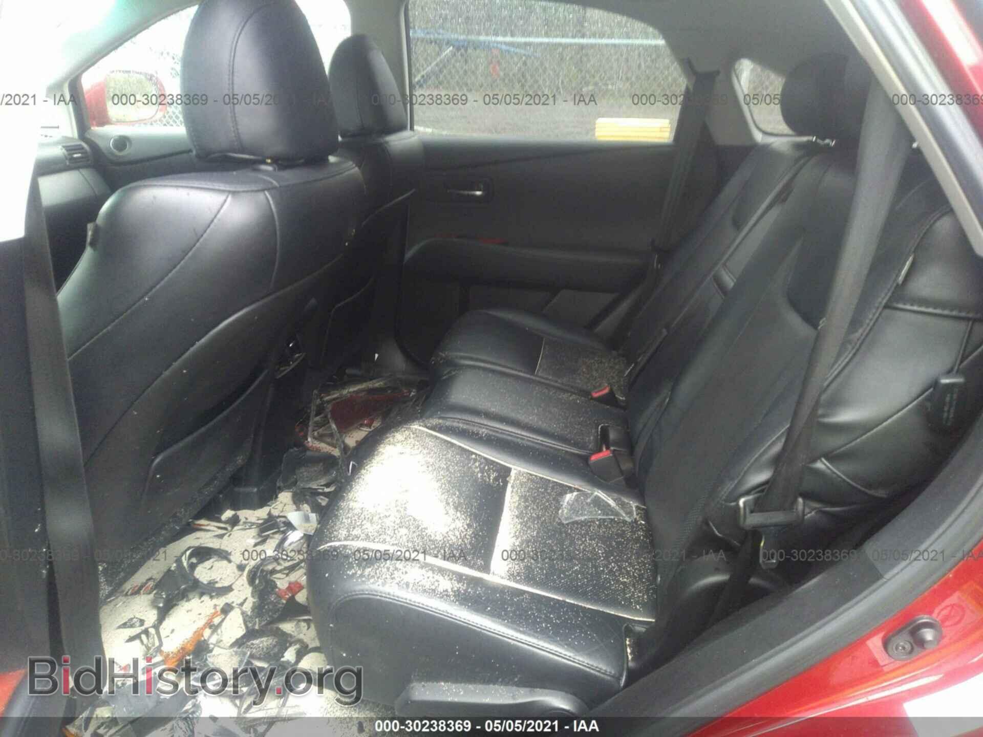 2011 LEXUS RX 350 - VIN: 2T2BK1BA1BC092092 - Фото 8