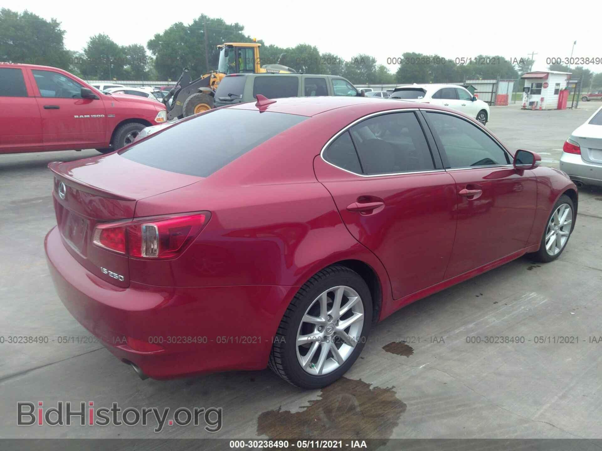 2012 LEXUS IS 250 - VIN: JTHBF5C27C5183744 - Фото 4