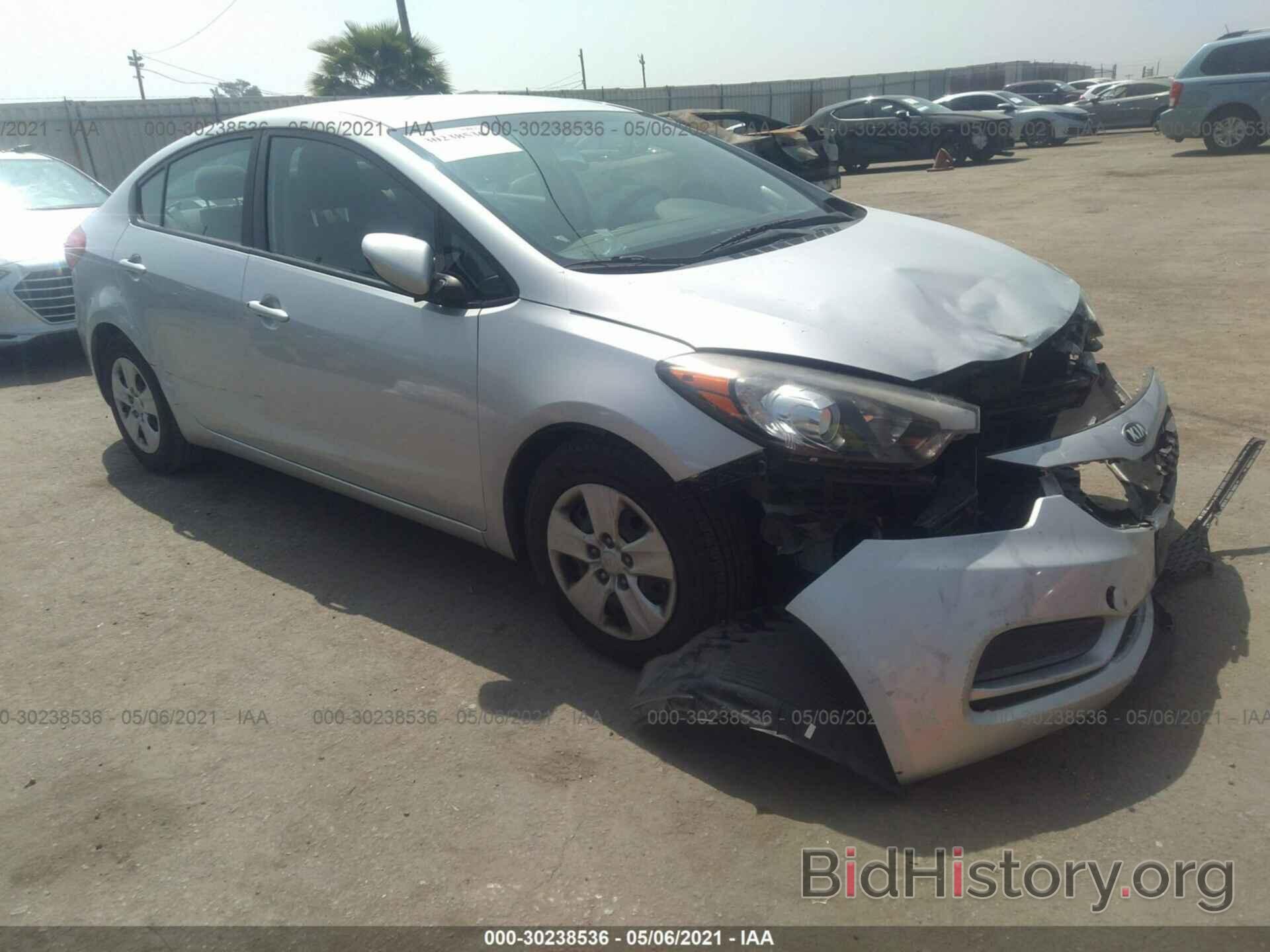 Photo KNAFK4A64F5410212 - KIA FORTE 2015