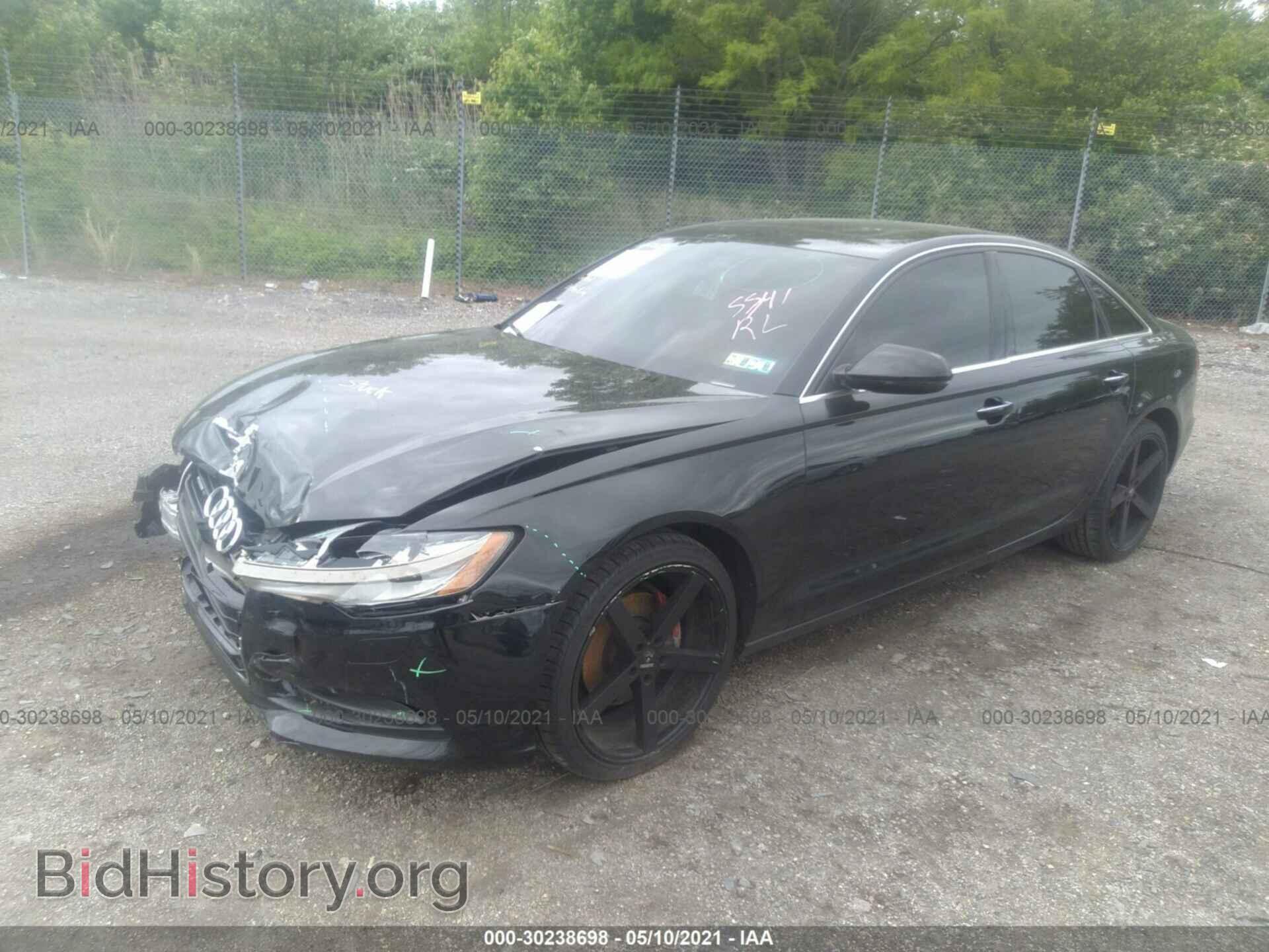 2013 AUDI A6 - VIN: WAUGFAFC0DN016399 - Photo 2