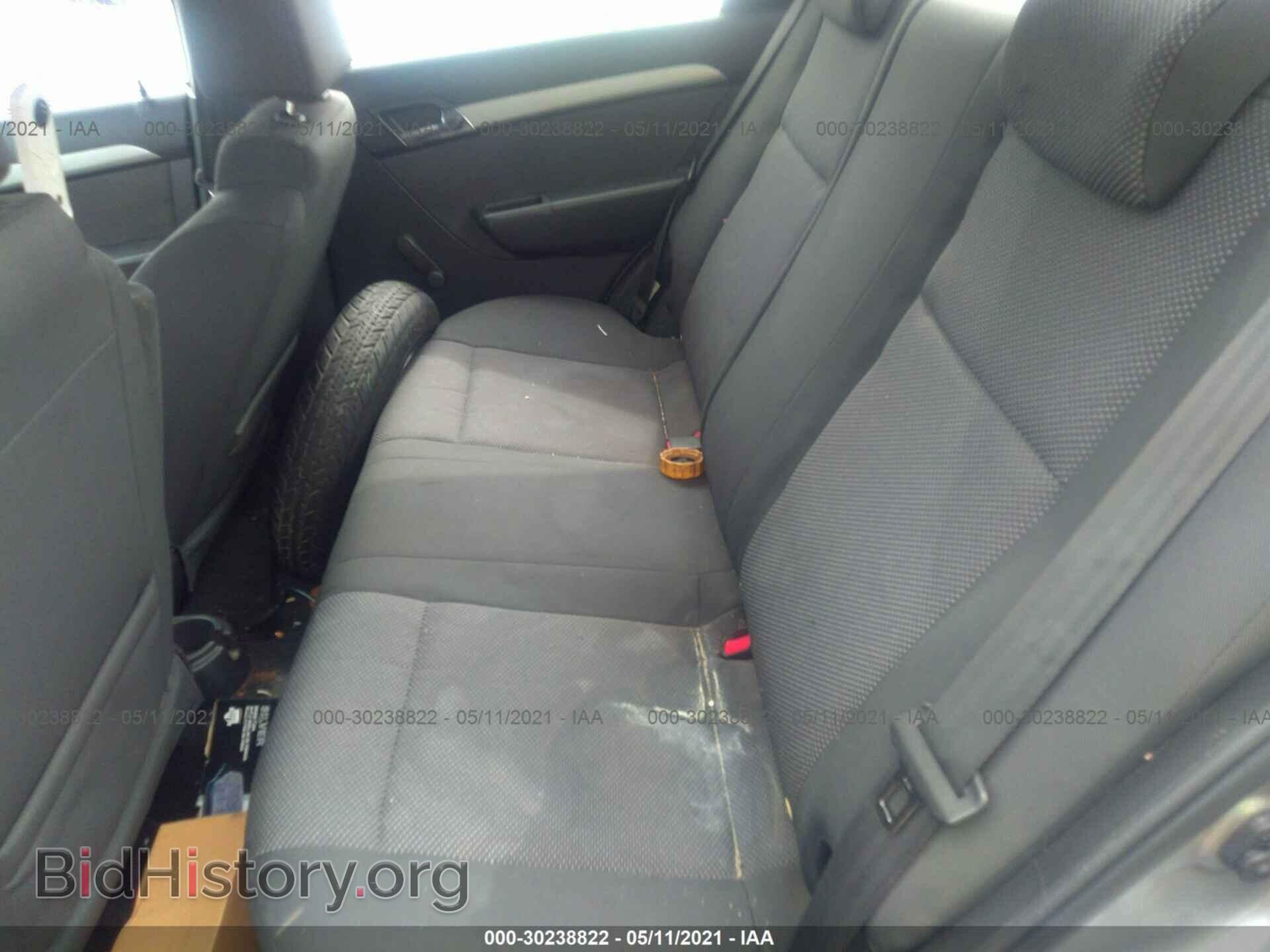 2011 CHEVROLET AVEO - VIN: KL1TD5DE9BB140096 - Фото 8