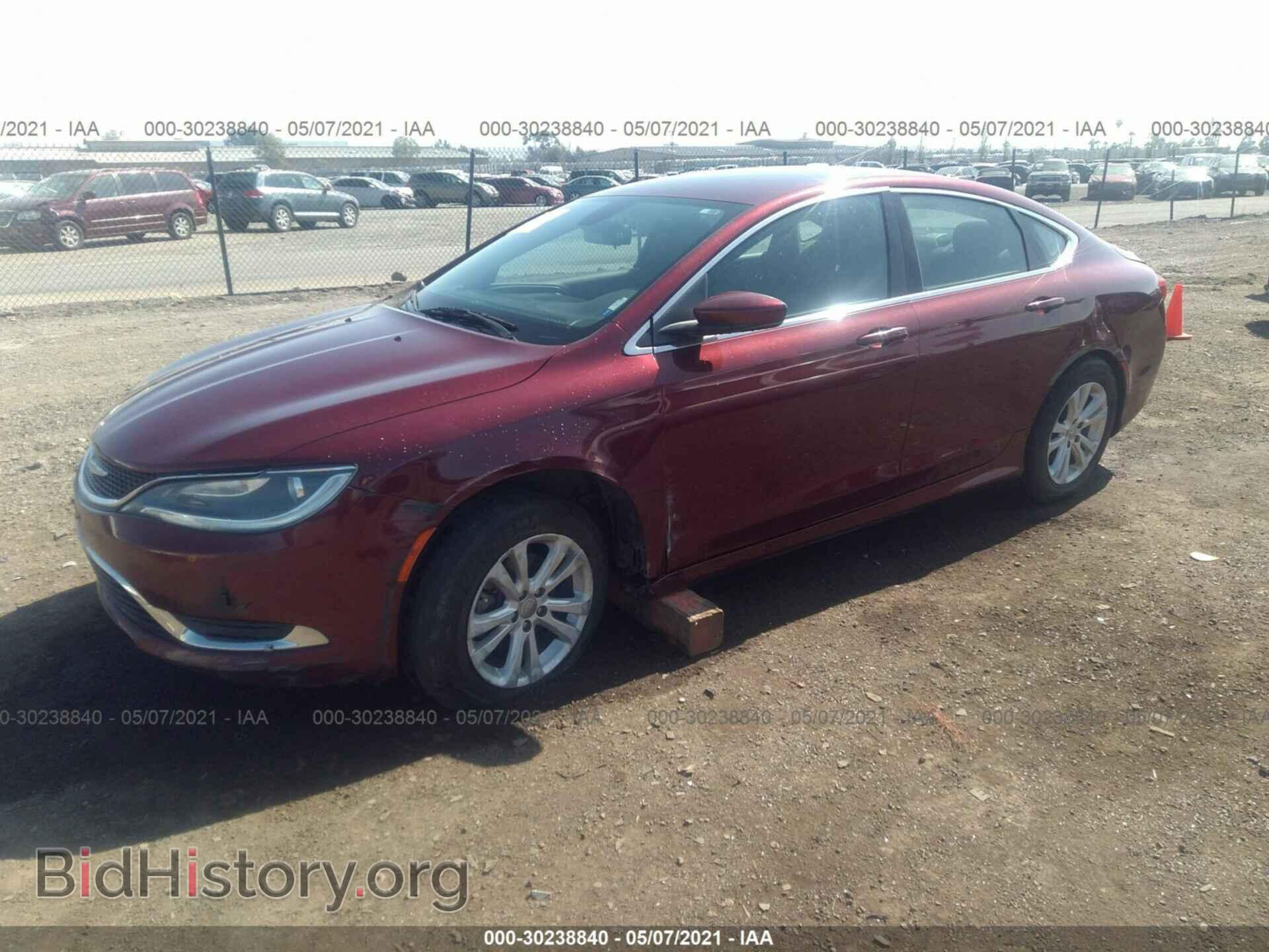 2016 CHRYSLER 200 - VIN: 1C3CCCAB8GN165267 - Фото 2