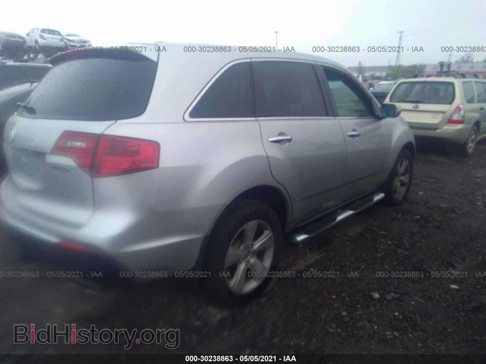 2013 ACURA MDX - VIN: 2HNYD2H39DH521845 - Фото 4