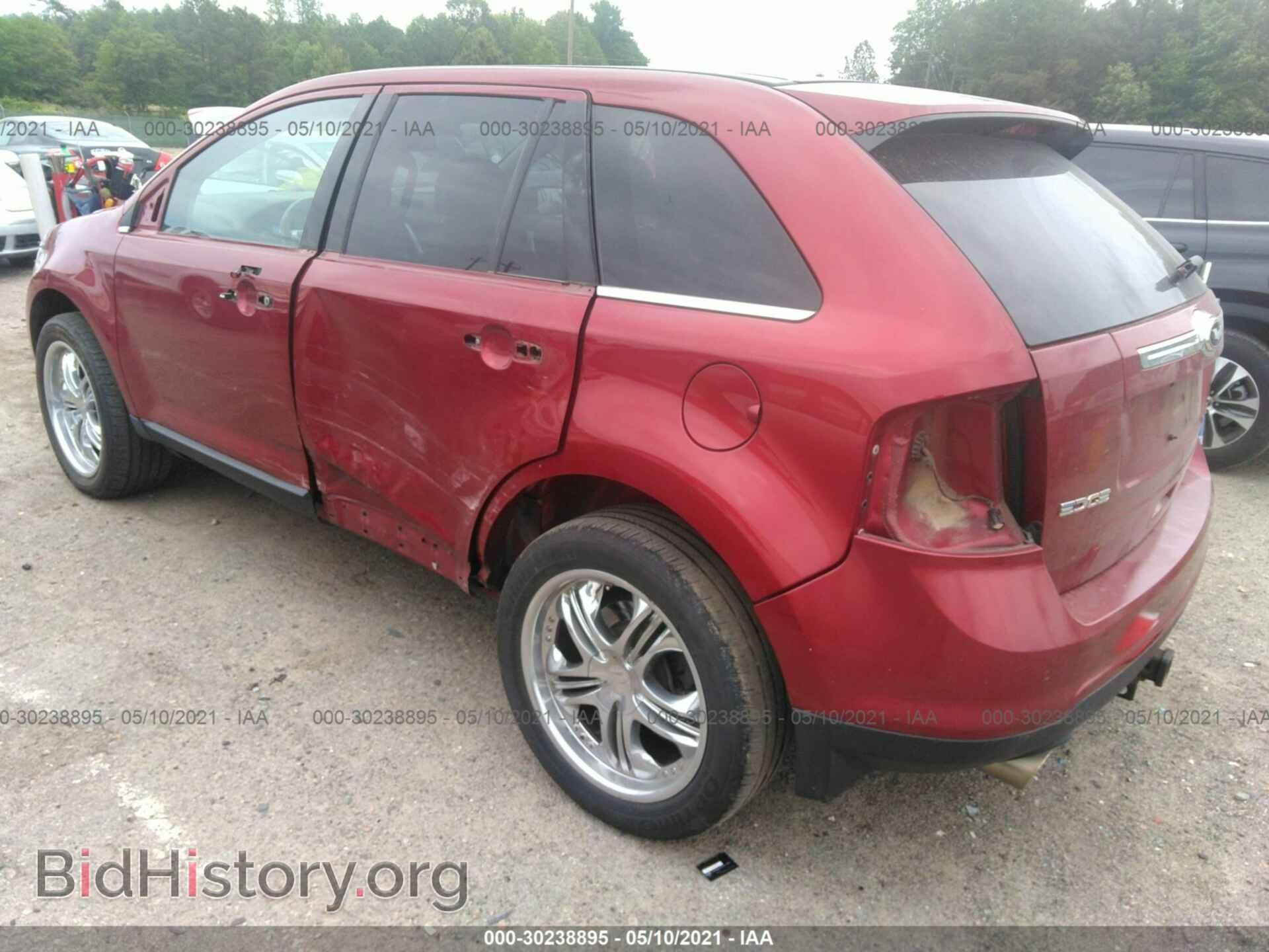 2013 FORD EDGE - VIN: 2FMDK3KCXDBC76609 - Фото 3