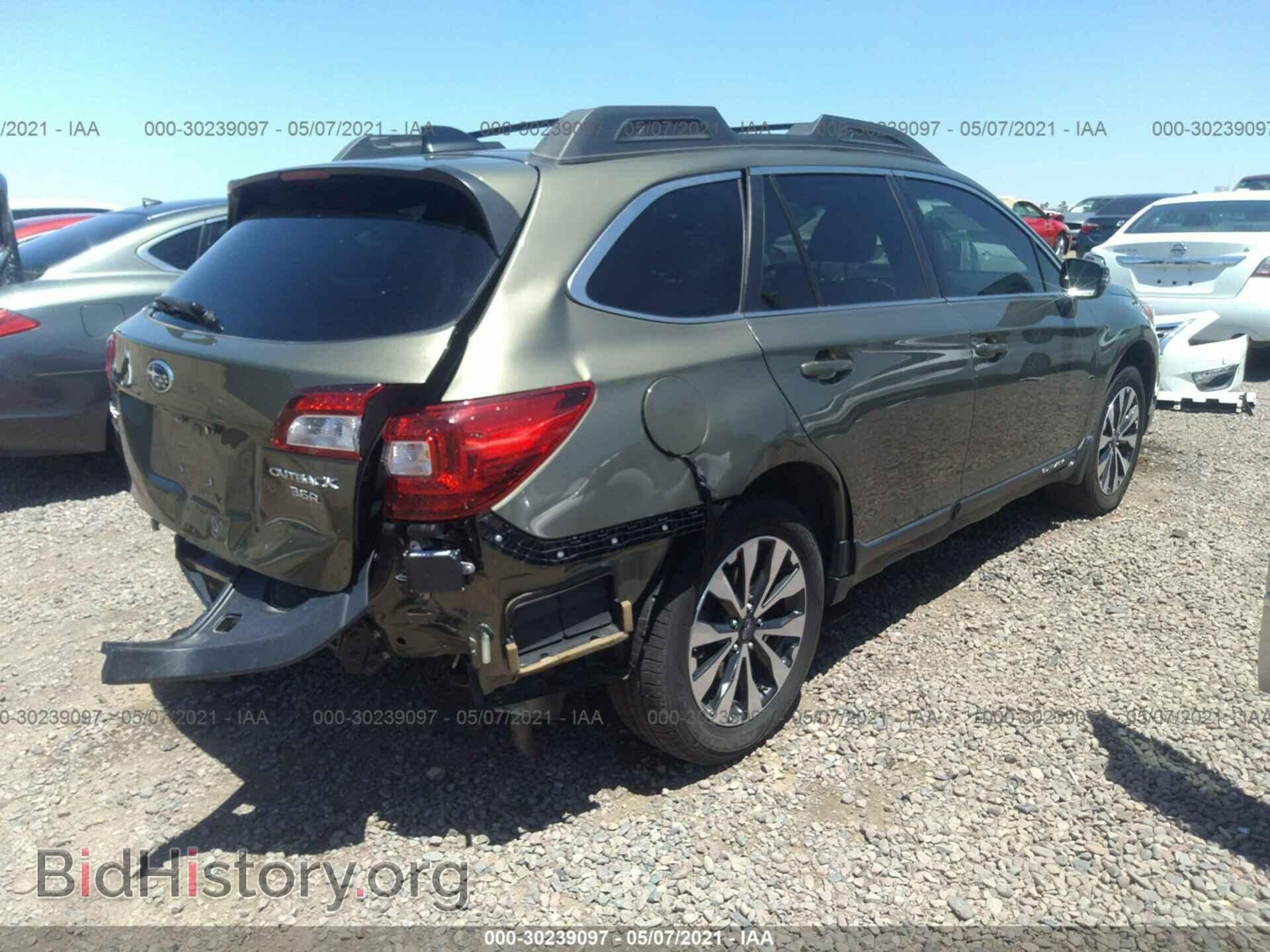 2017 SUBARU OUTBACK - VIN: 4S4BSENC2H3321322 - Фото 4
